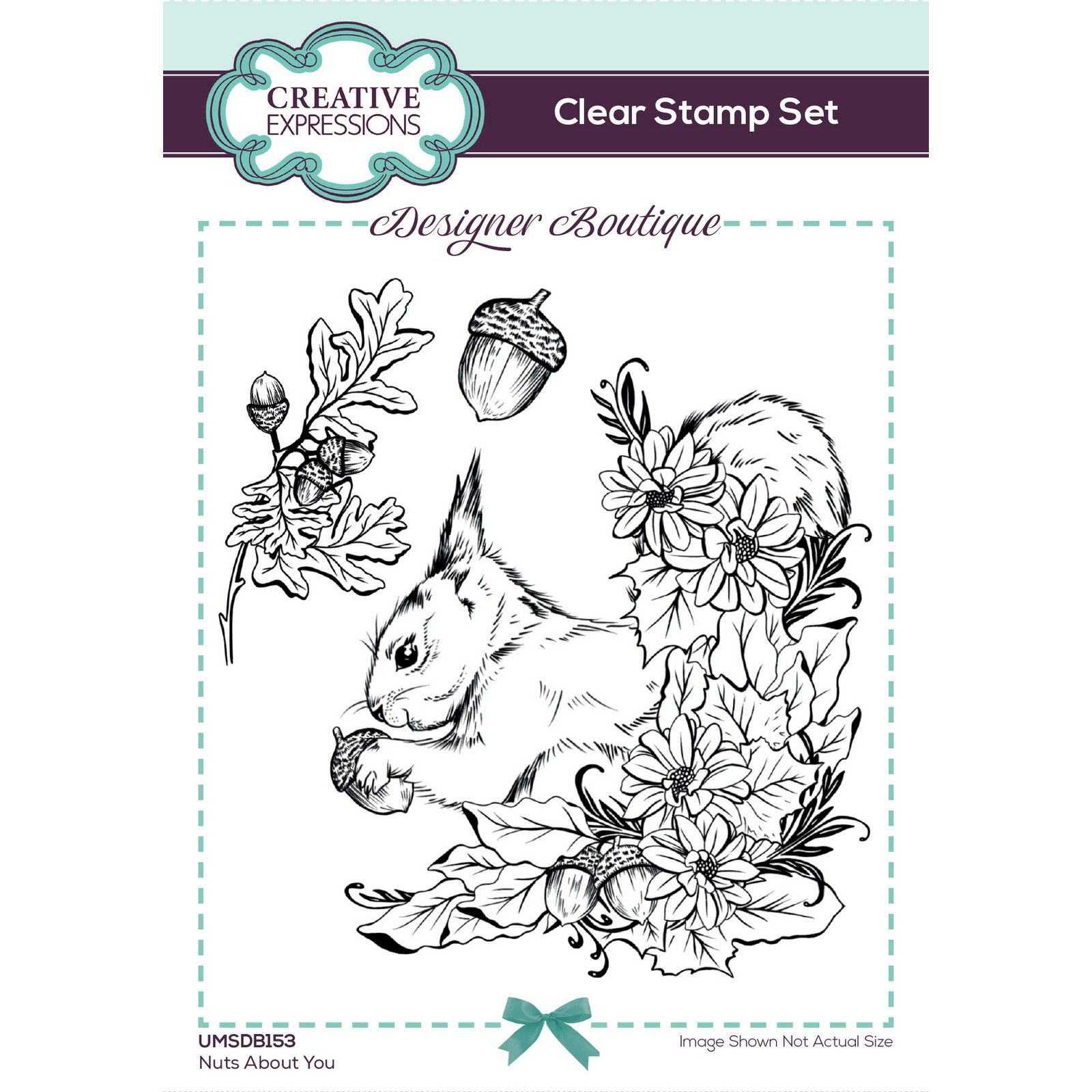 Creative Expressions • Designer Boutique Clear Stamps Nuts About You