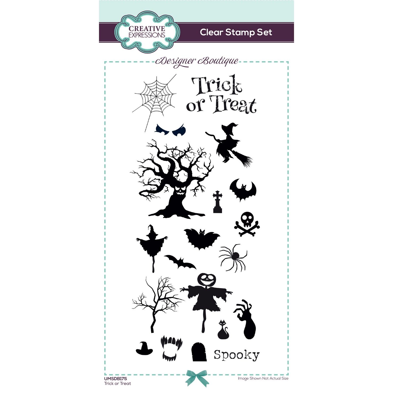 Creative Expressions • Designer Boutique Timbri Trasparenti Trick or Treat