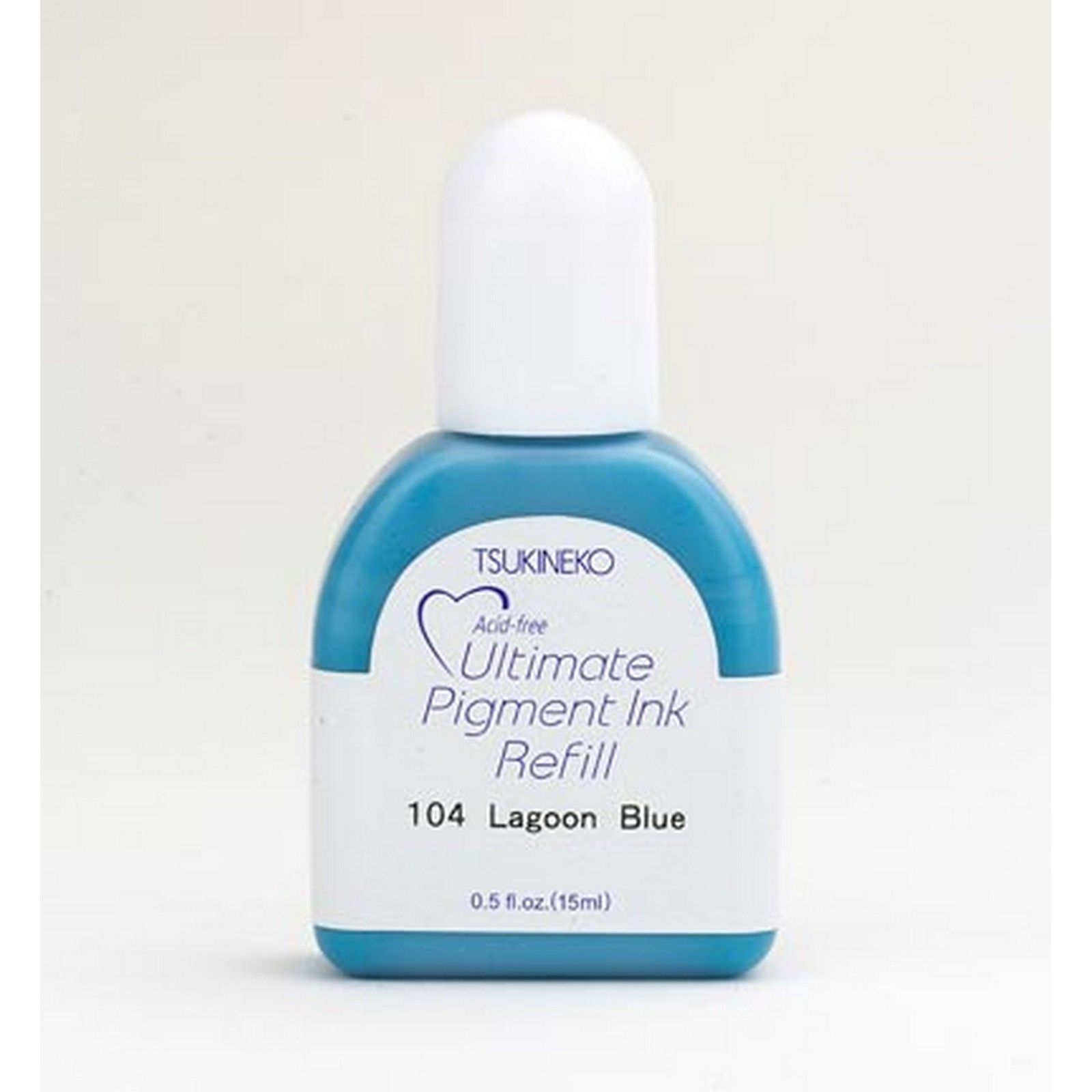 Tsukineko • VersaColor Ultimate Pigment Reinker Nachfülltinte Lagoon Blue