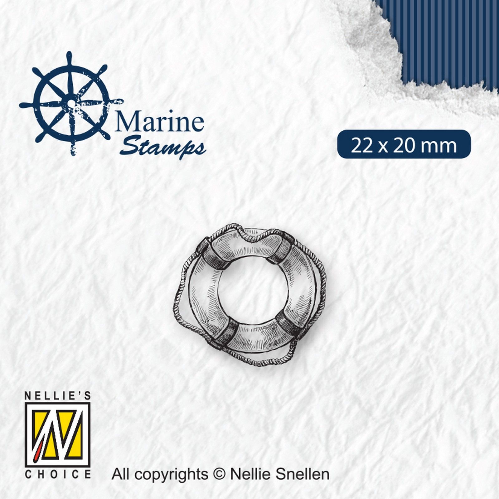 Nellie's Choice • Marine Clear Stempels Lifebuoy