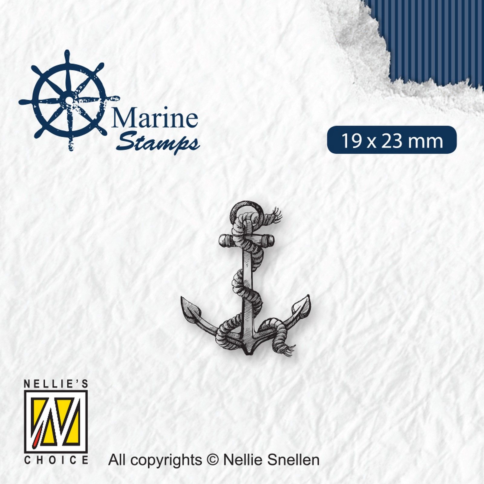 Nellie's Choice • Clear stamps various designs Maritime: anchor