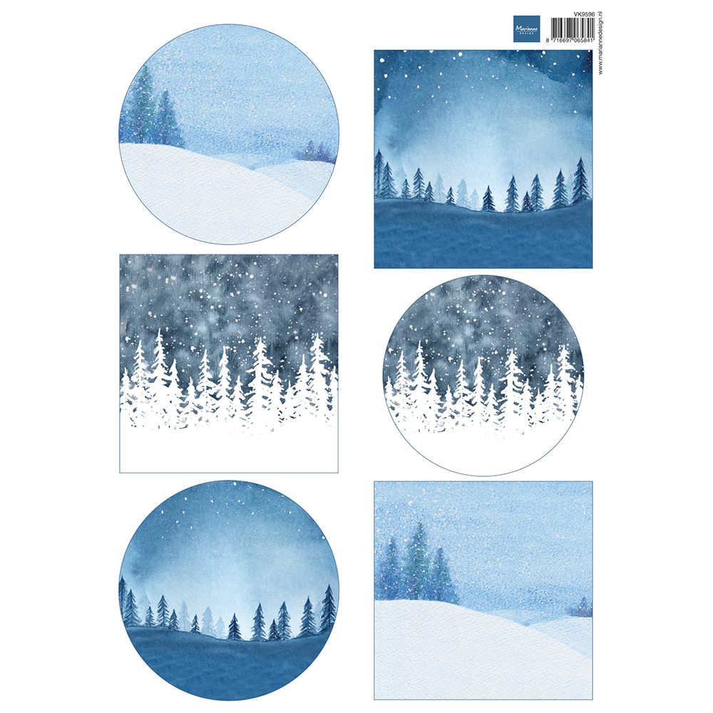 Marianne Design • Cutting Sheet Winter Landscapes