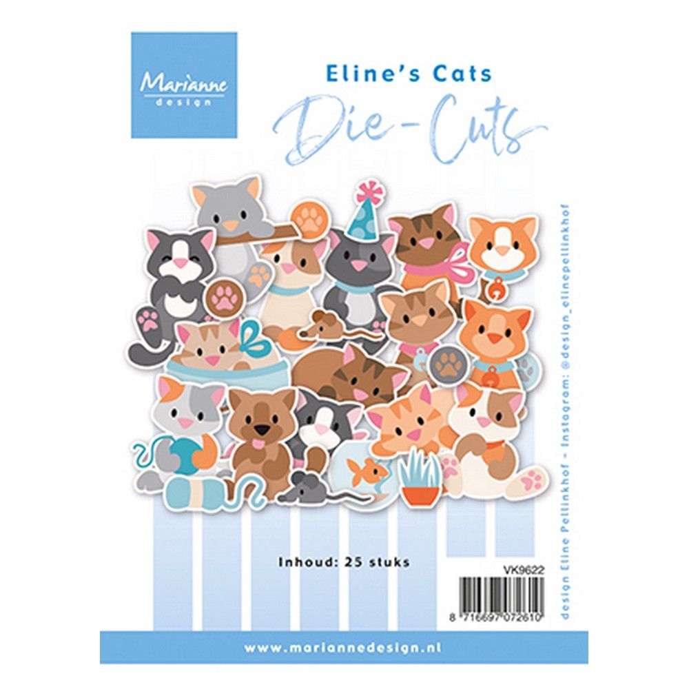 Marianne Design • Die-Cuts Eline's Cats