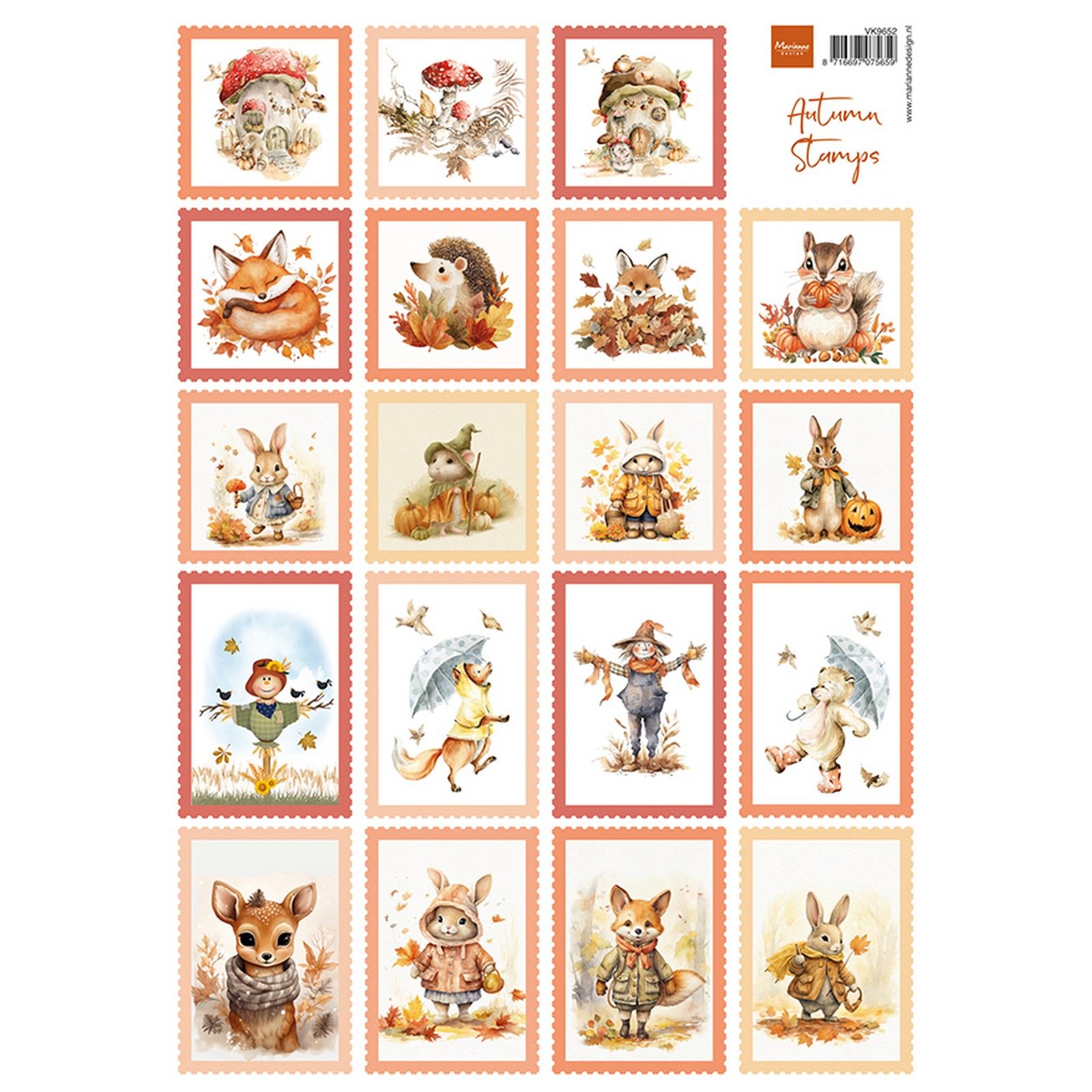 Marianne Design • Die Cuts Autumn Stamps