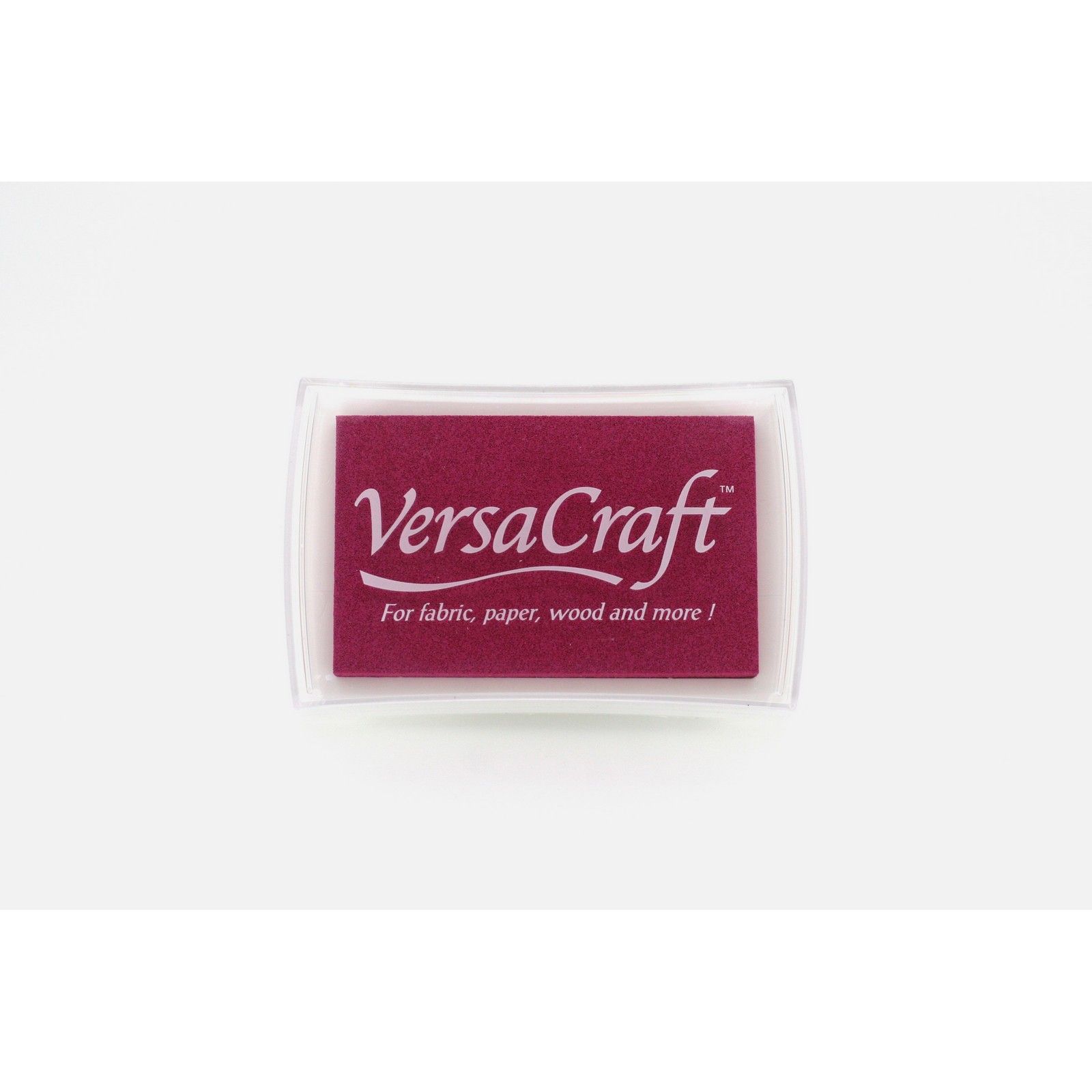 Tsukineko • VersaCraft Stempelkussen Groot Cherry Pink