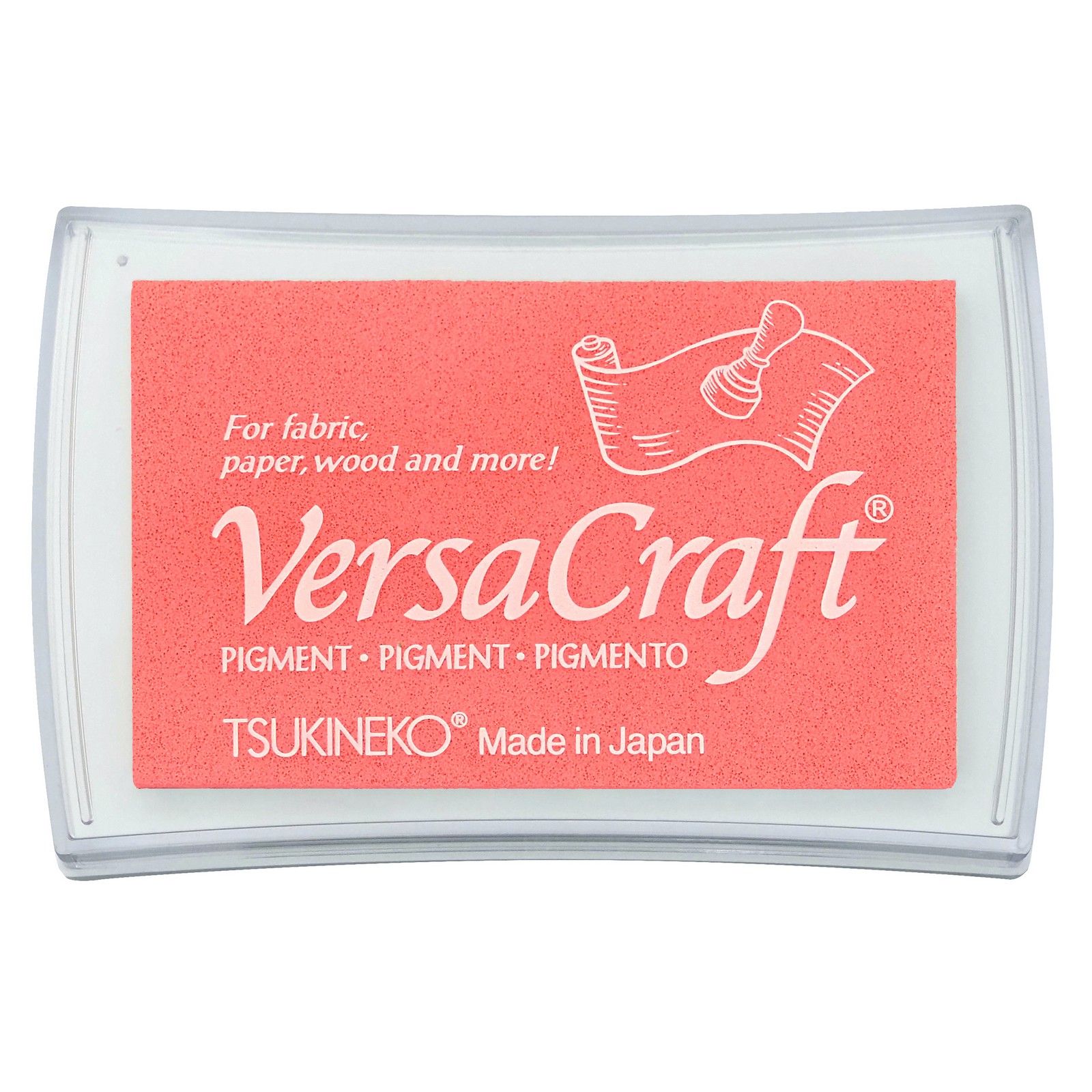 Tsukineko • VersaCraft Inkpad Coral Pink