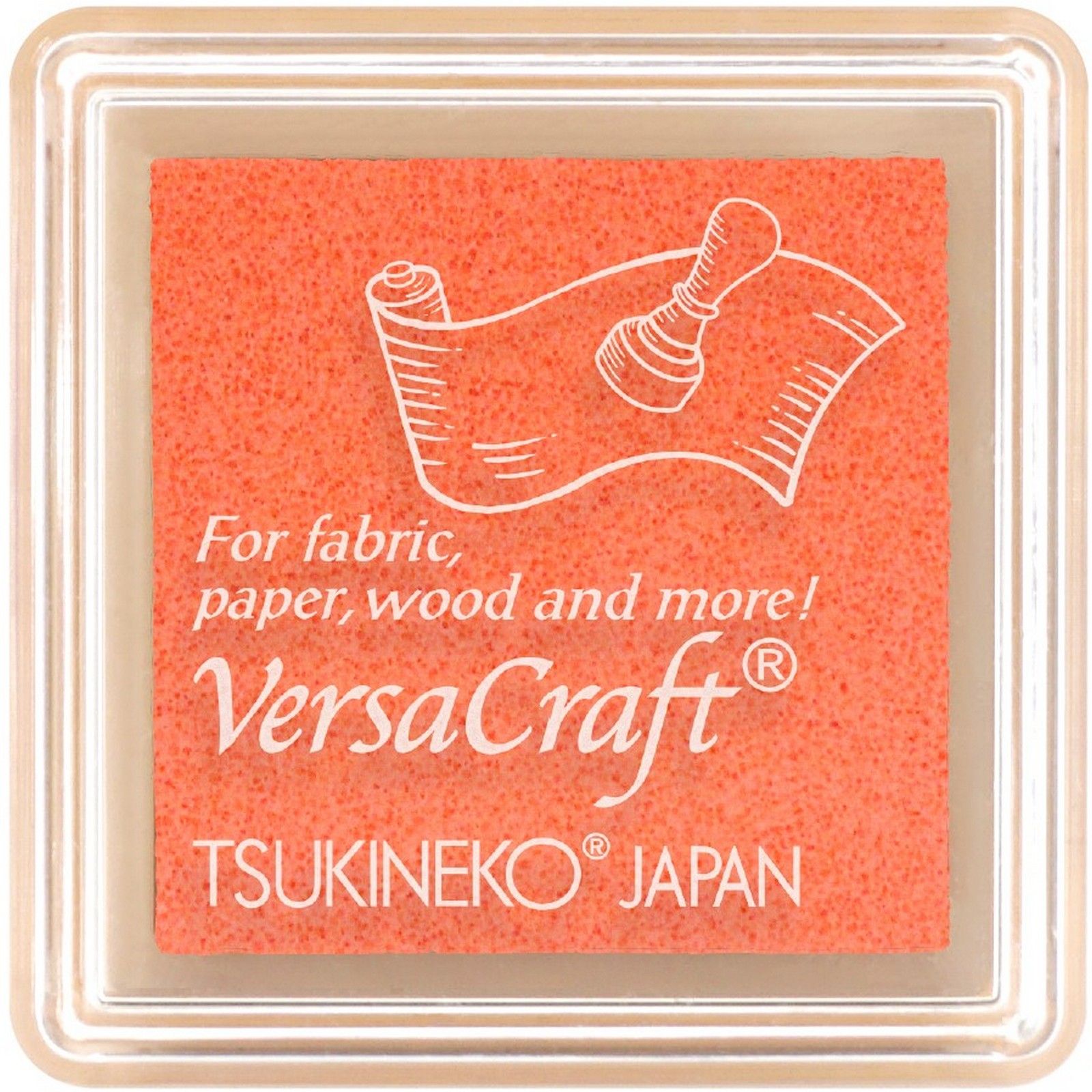 Tsukineko • VersaCraft Inkpad Small Salmon Pink