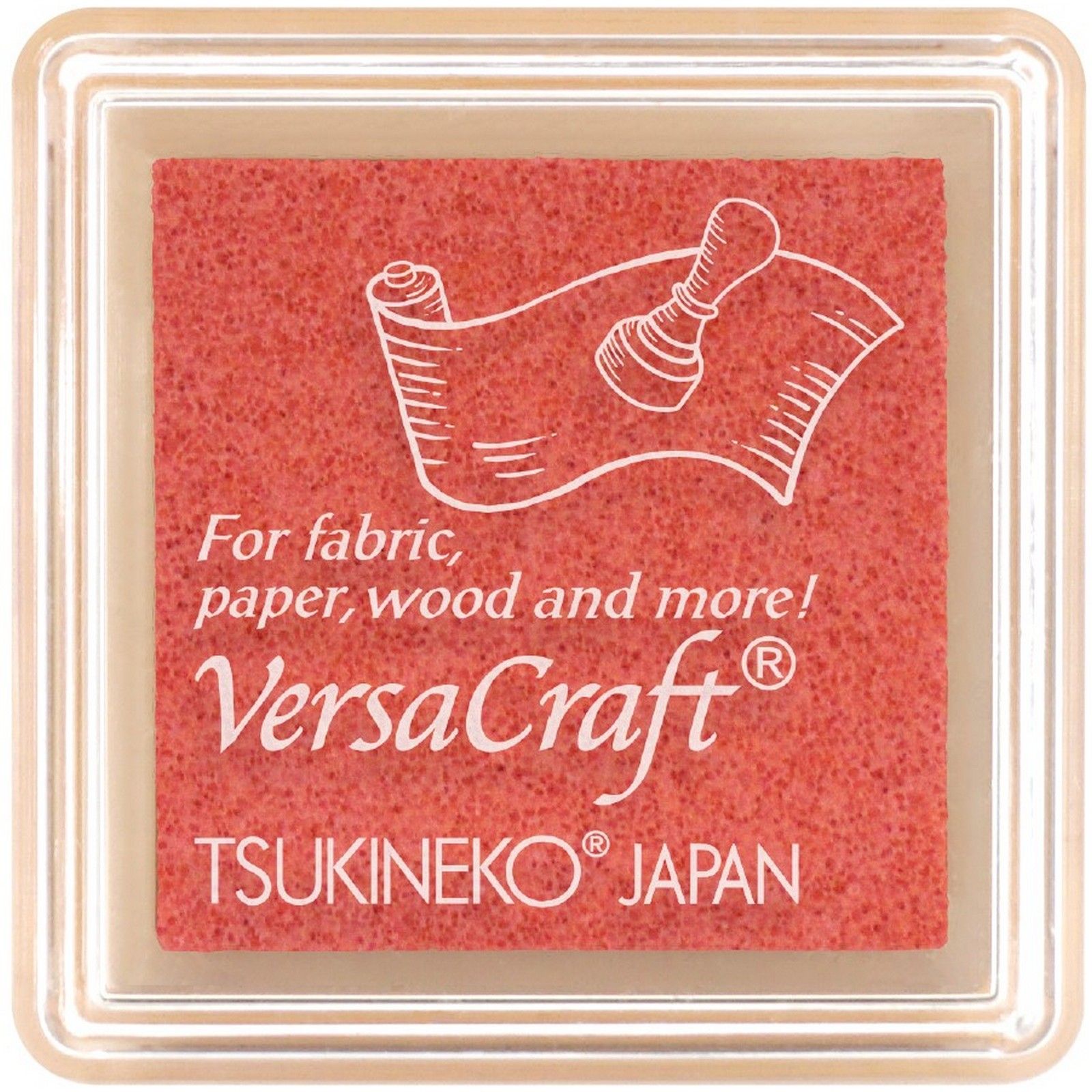 Tsukineko • VersaCraft Inkpad Small Coral Pink