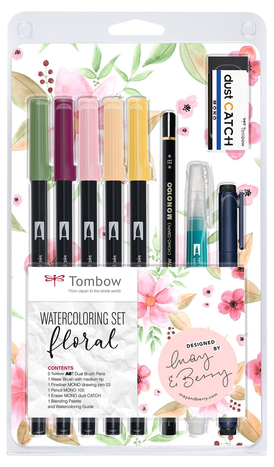 Tombow •  Watercolouring set Floral