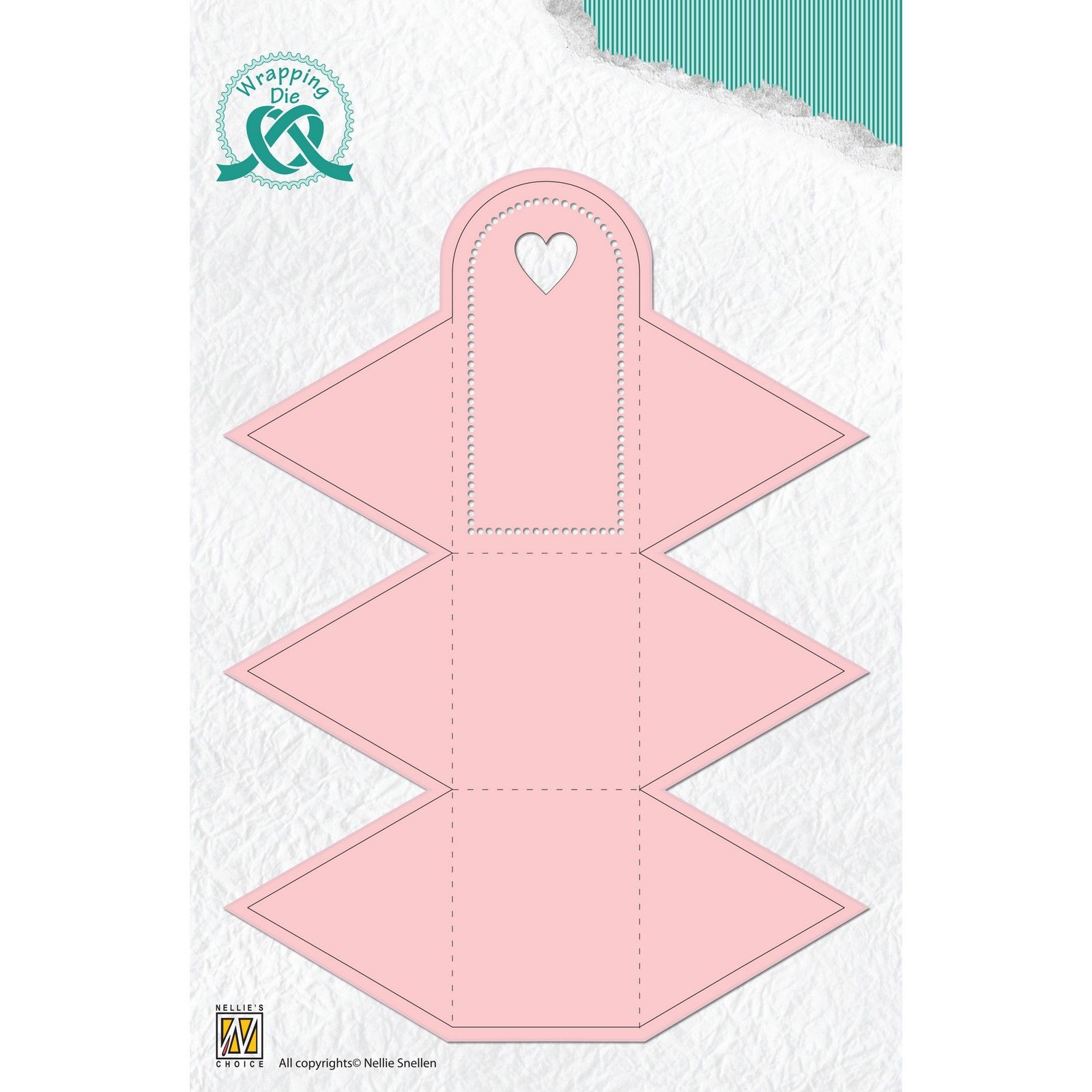 Nellie's Choice • Wrapping Die Giftbox 4 Triangle Box