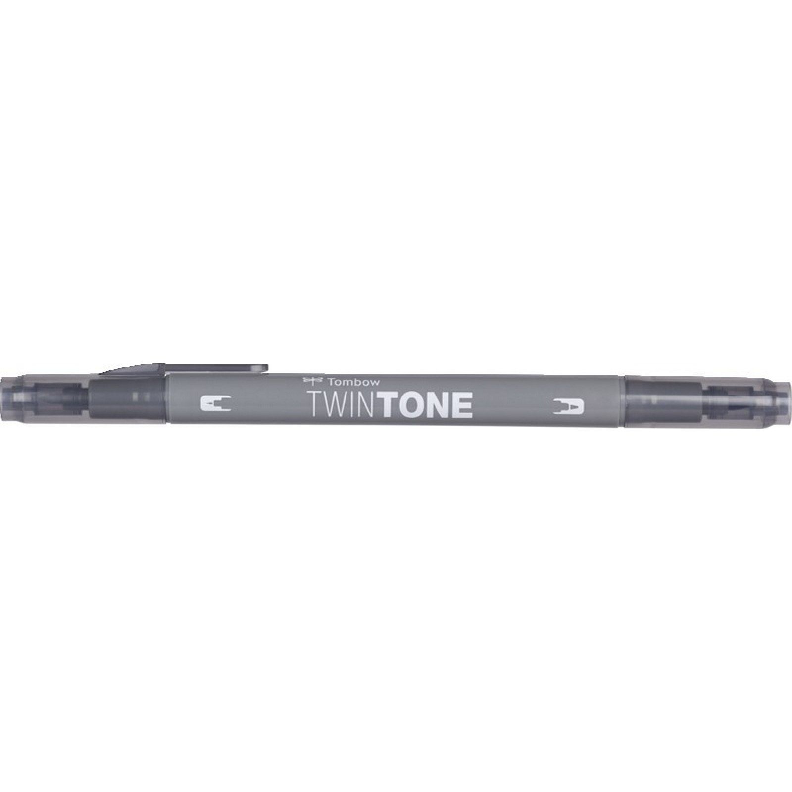 Tombow • TwinTone dual-tip Brushpen Grey