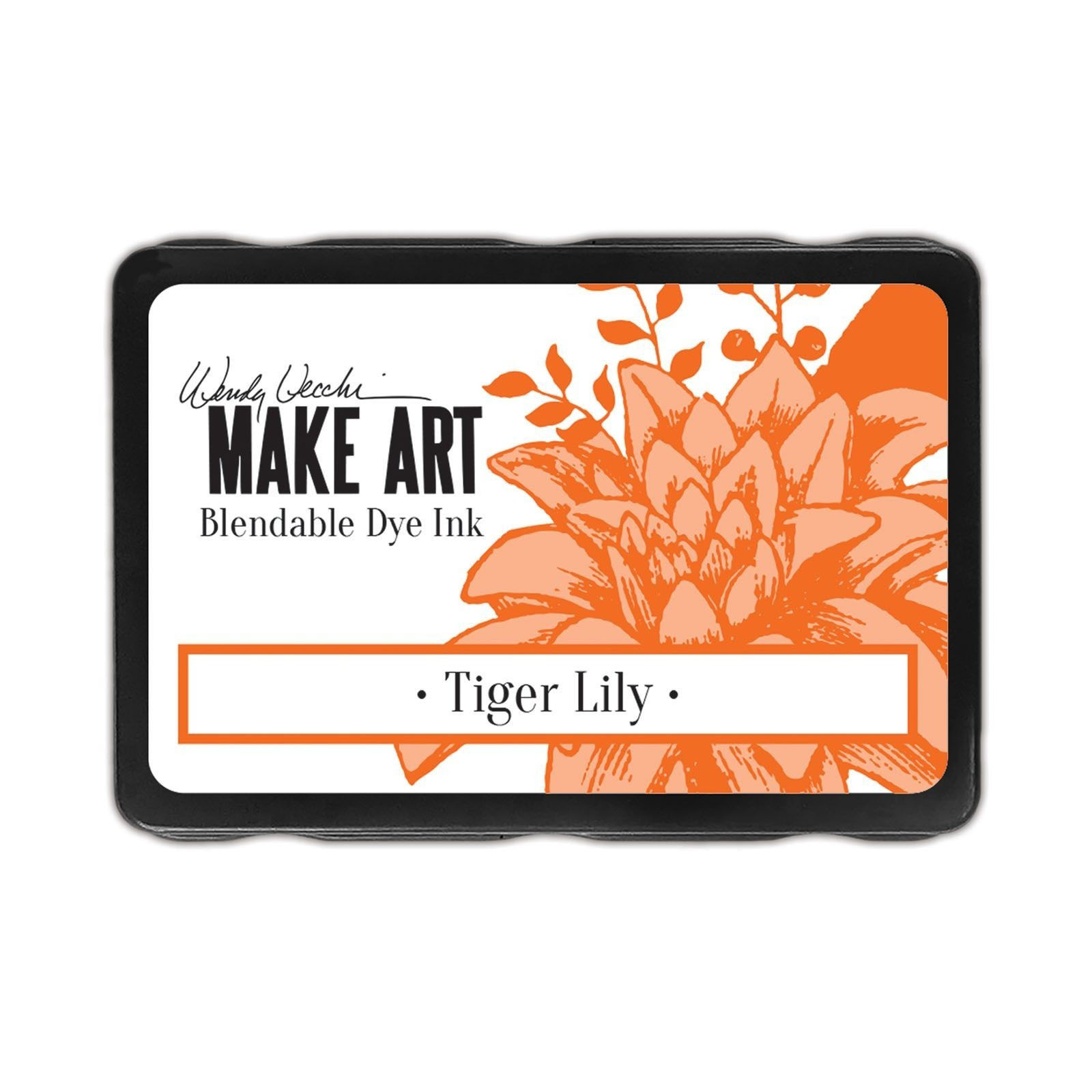 Ranger • Make art Blendable dye ink pad Tiger lily