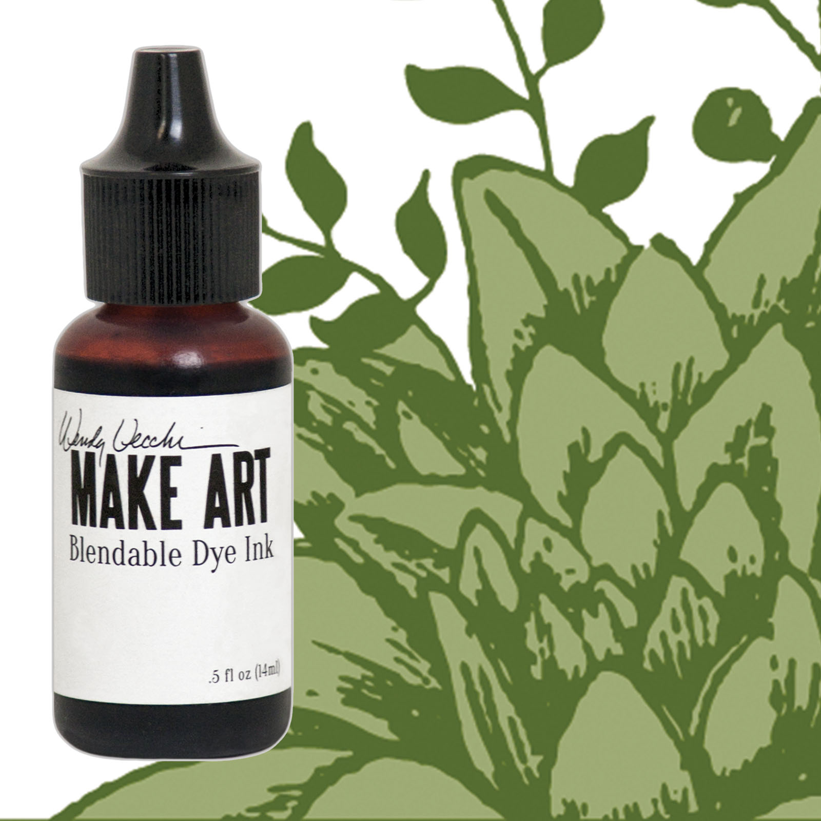 Ranger • Make Art Blendable Dye Reinker Fern Green