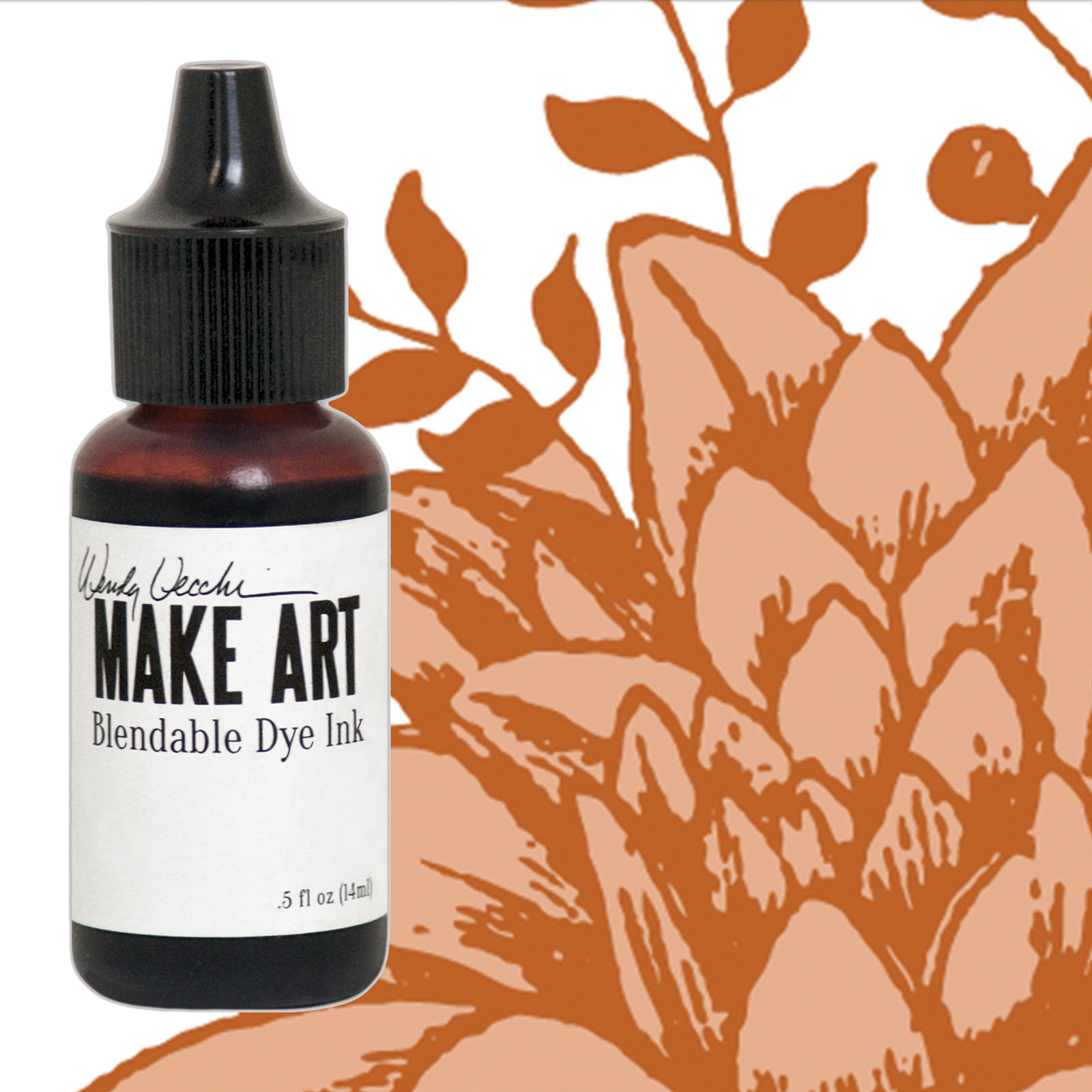 Ranger • Make Art Blendable Dye Reinker Orange Blossom