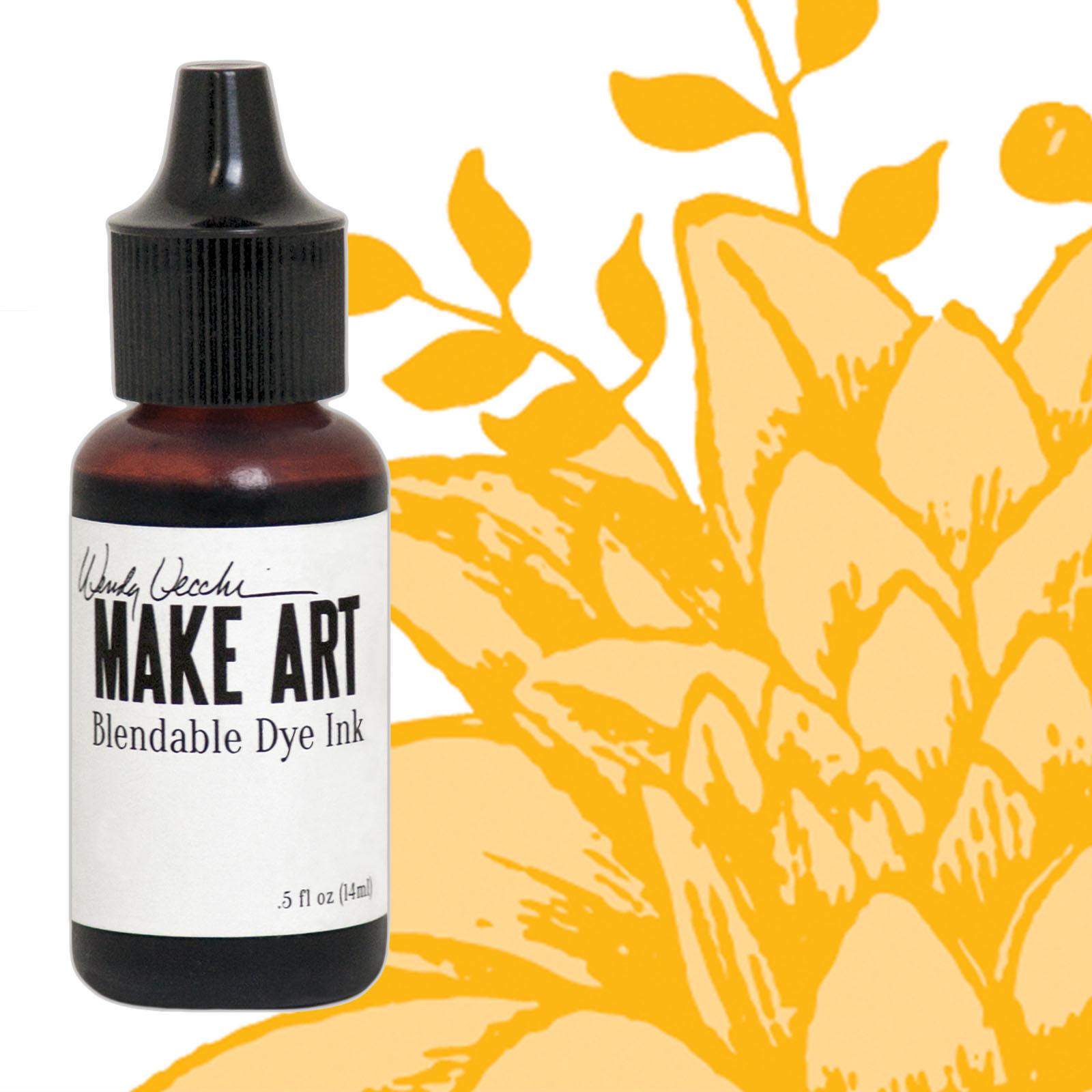 Ranger • Make Art Blendable Dye Reinker Sunflower