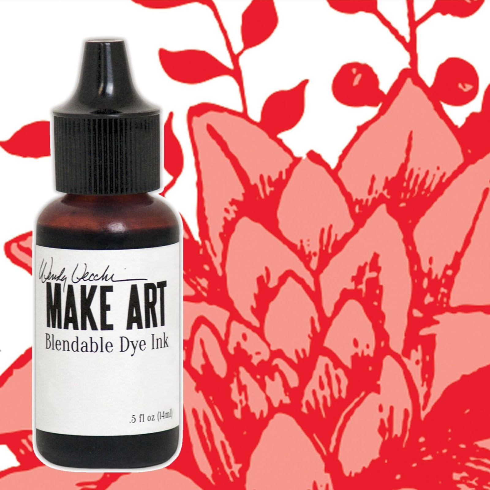 Ranger • Make Art Blendable Dye Reinker Carnation Red