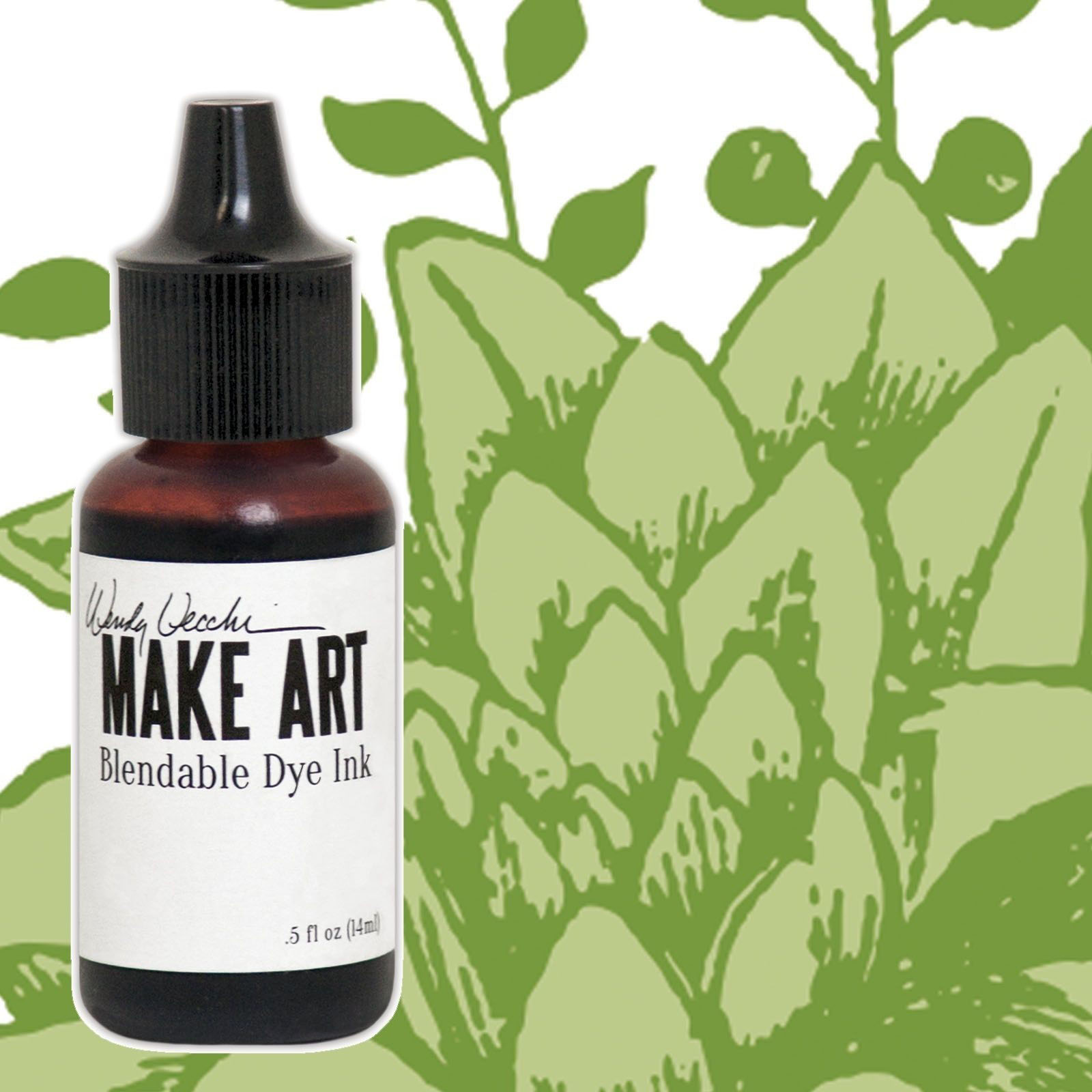 Ranger • Make Art Blendable Dye Reinker Leaf Green
