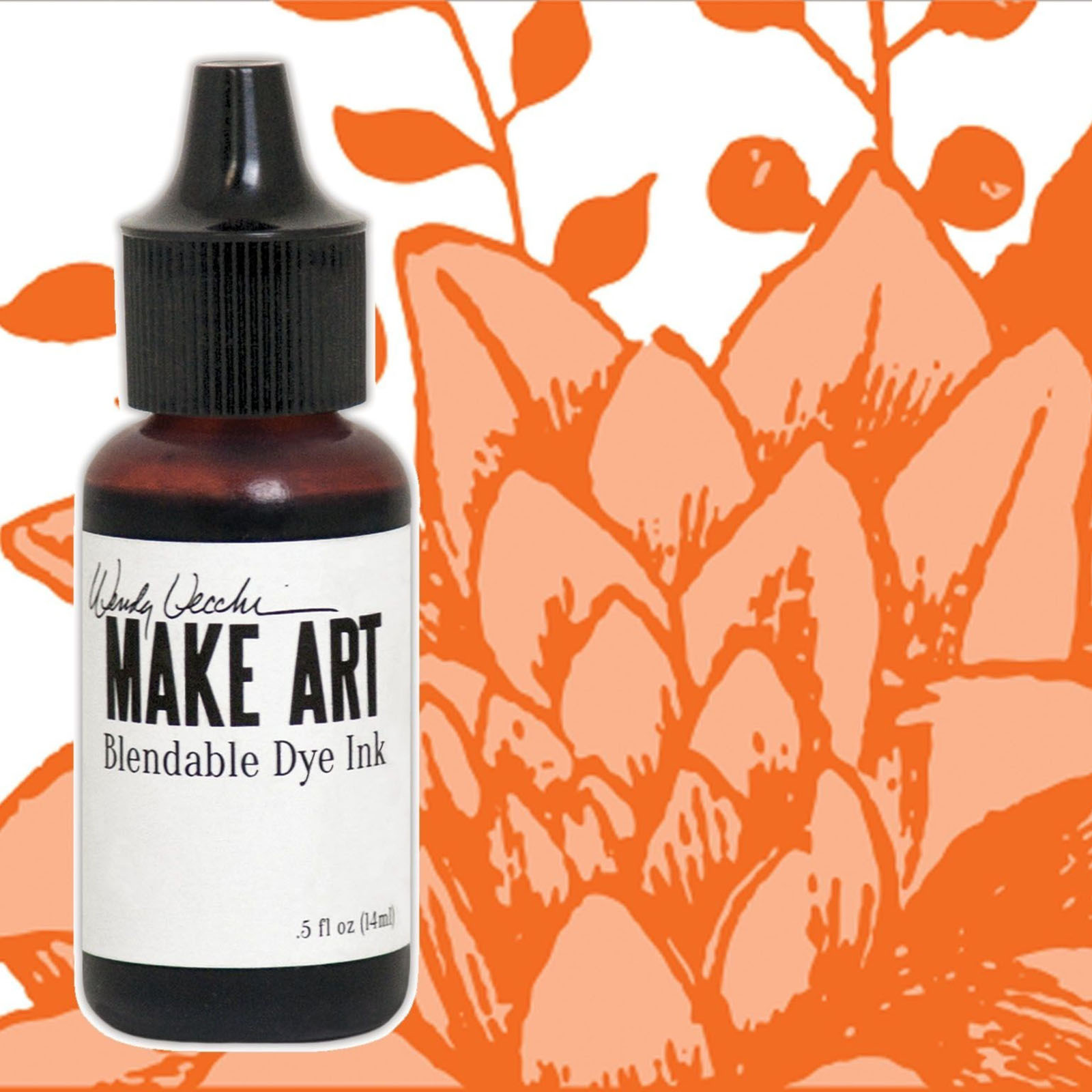 Ranger • Make Art Blendable Dye Reinker Tiger Lily