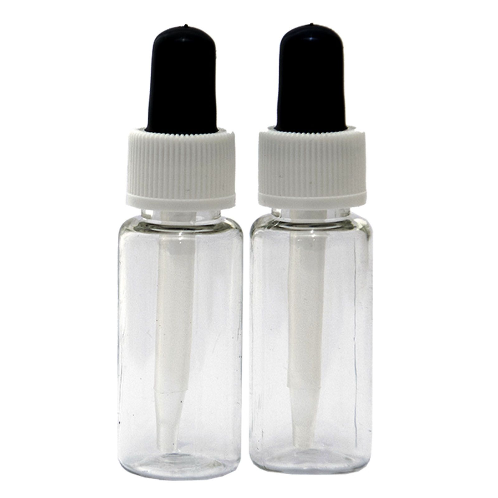 Woodware Set of 2 plastic dropper bottles
