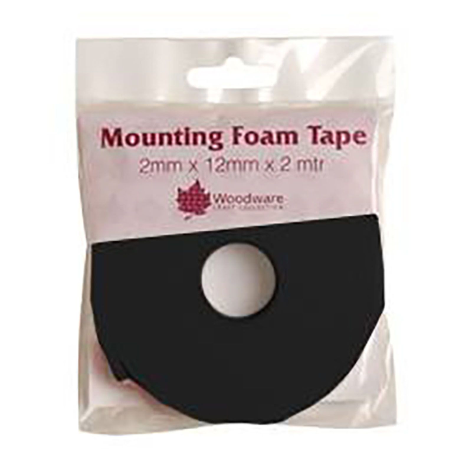 Woodware • Black Mounting Foam Tape 2mm