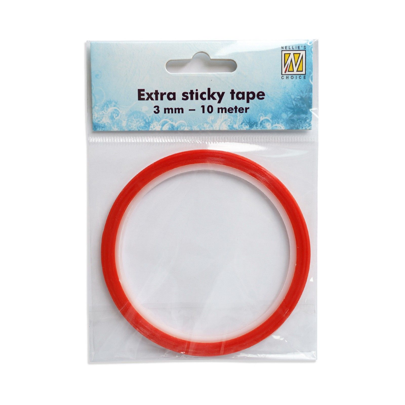 Nellie's Choice • Extra Sticky Tape 3mm x 10 mtr. Ø75mm Cones