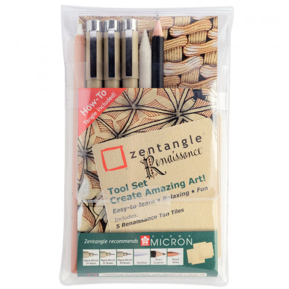 Sakura • Zentangle renaissance tool set