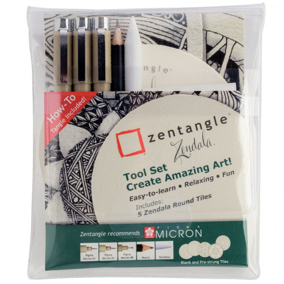 Sakura • Zentangle zendala tool set
