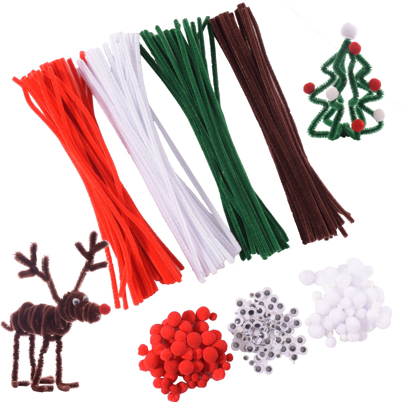 Craft A Christmas Tree From Pipe Cleaners Vaessen Creative