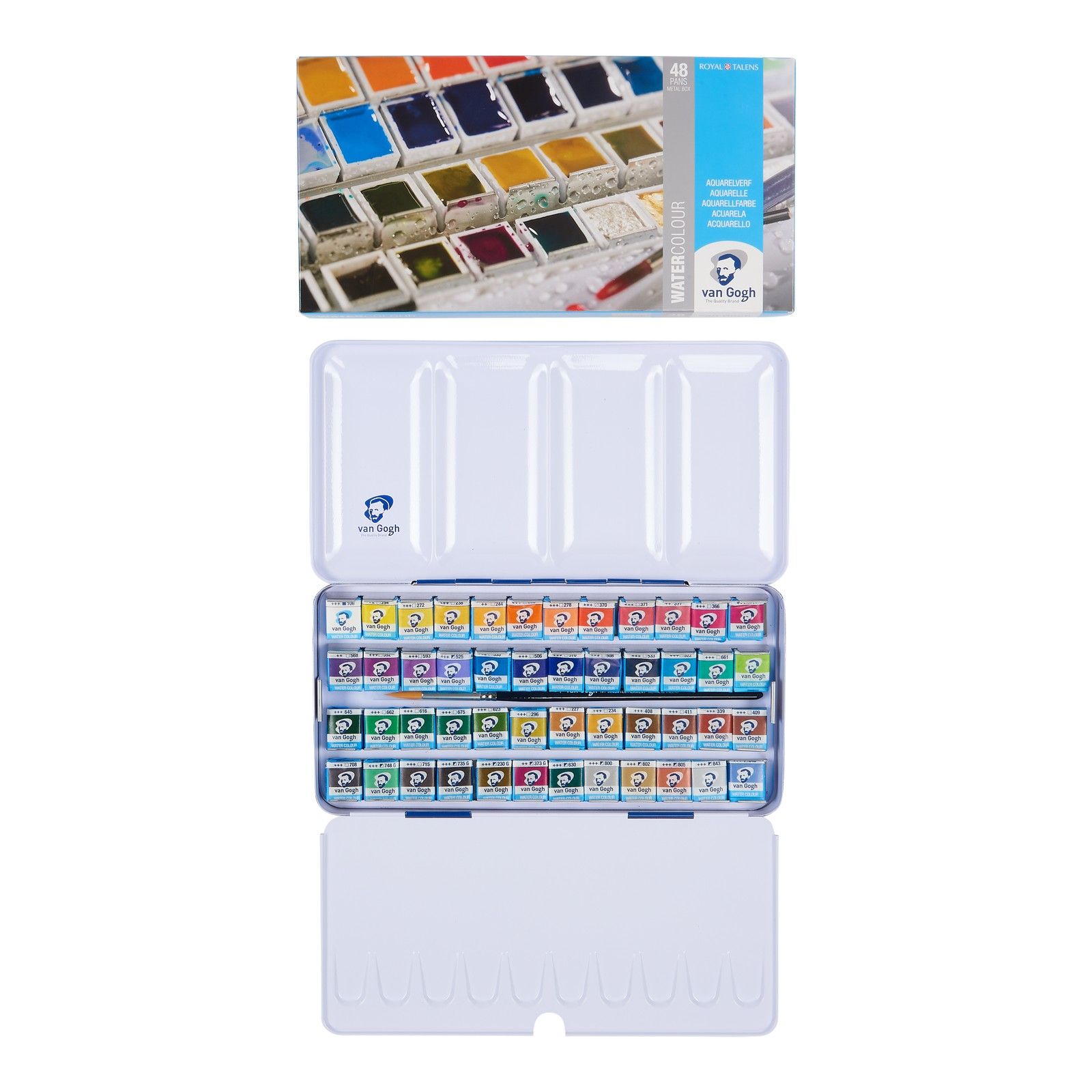 Royal Talens | van Gogh aquarelverf - 24-set Pans painting box