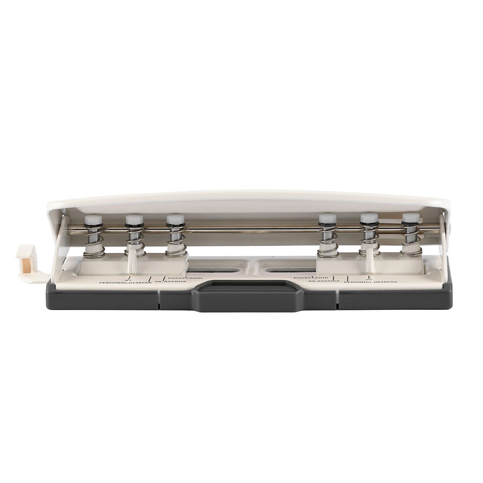 Verstelbare Perforator, 999D 4-gaats Verstelbare Perforator Handmatige Ponscapaciteit Voor 10 Vellen Papierponsmachines Voor School, Thuis En Op Kantoor