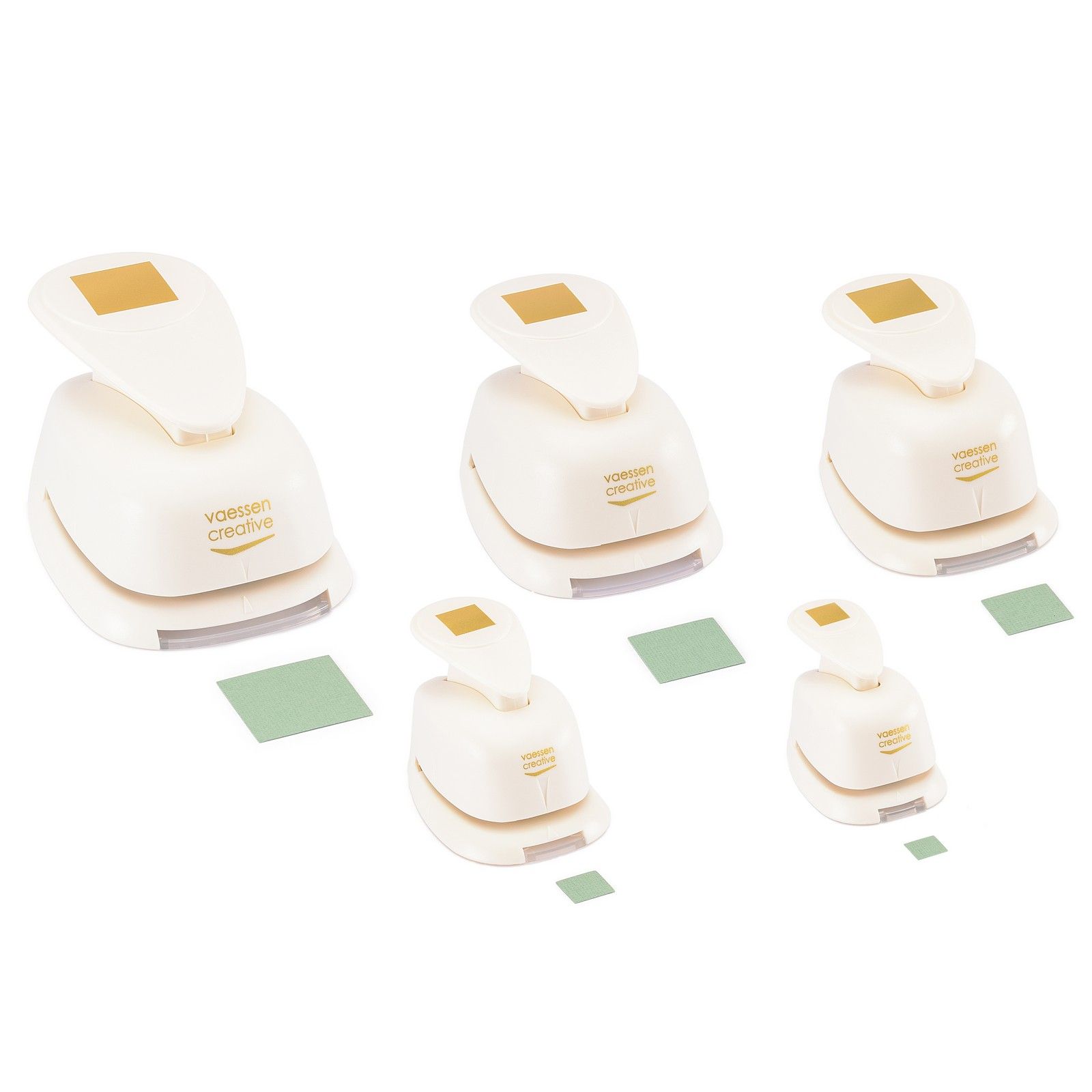 Vaessen Creative • Craft Punch Set Squares 5pcs