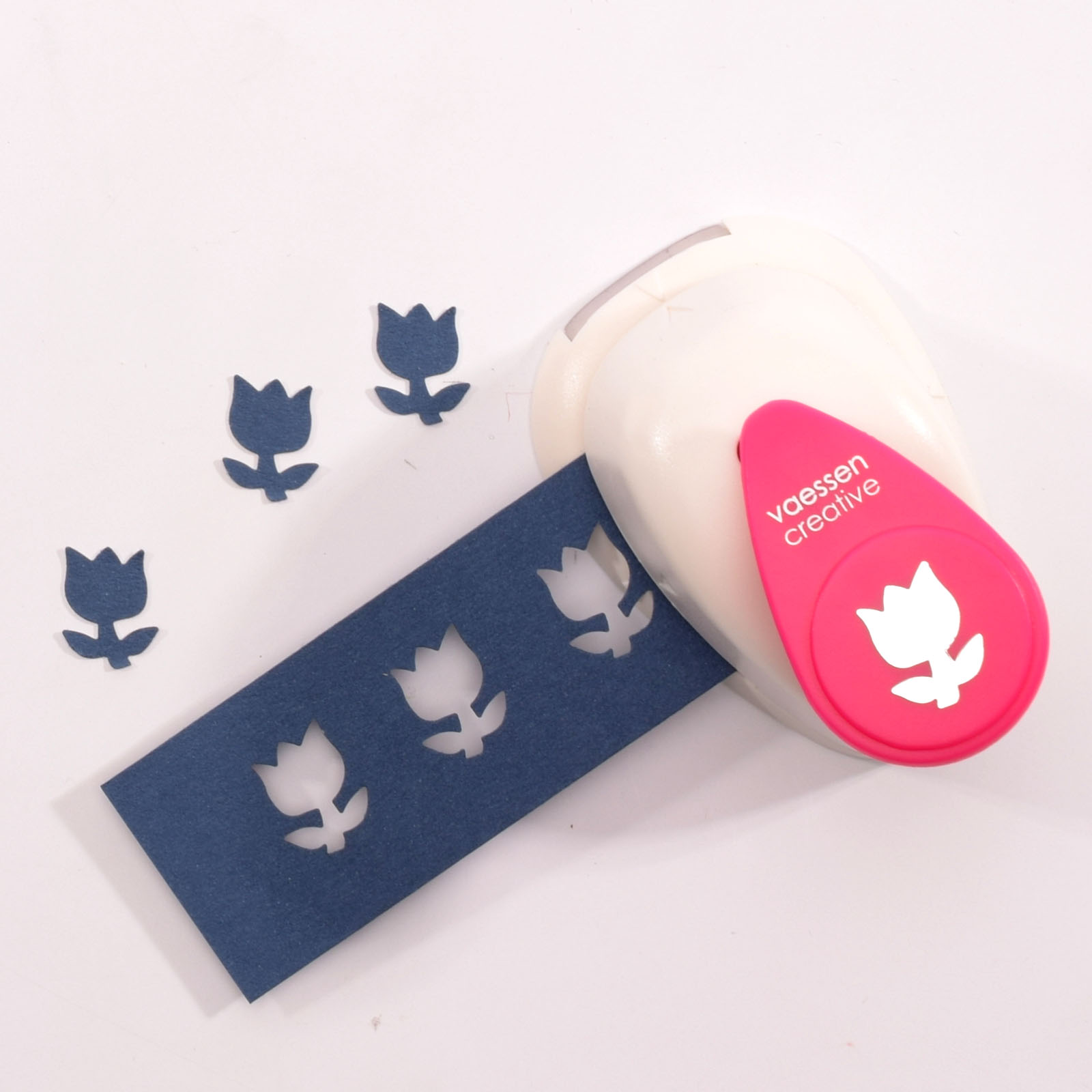 Vaessen Creative Perforatore 3 In 1 Per Angoli Ed Etichette - Per Scrapbooking, Carte E Artigianato - Foto 11