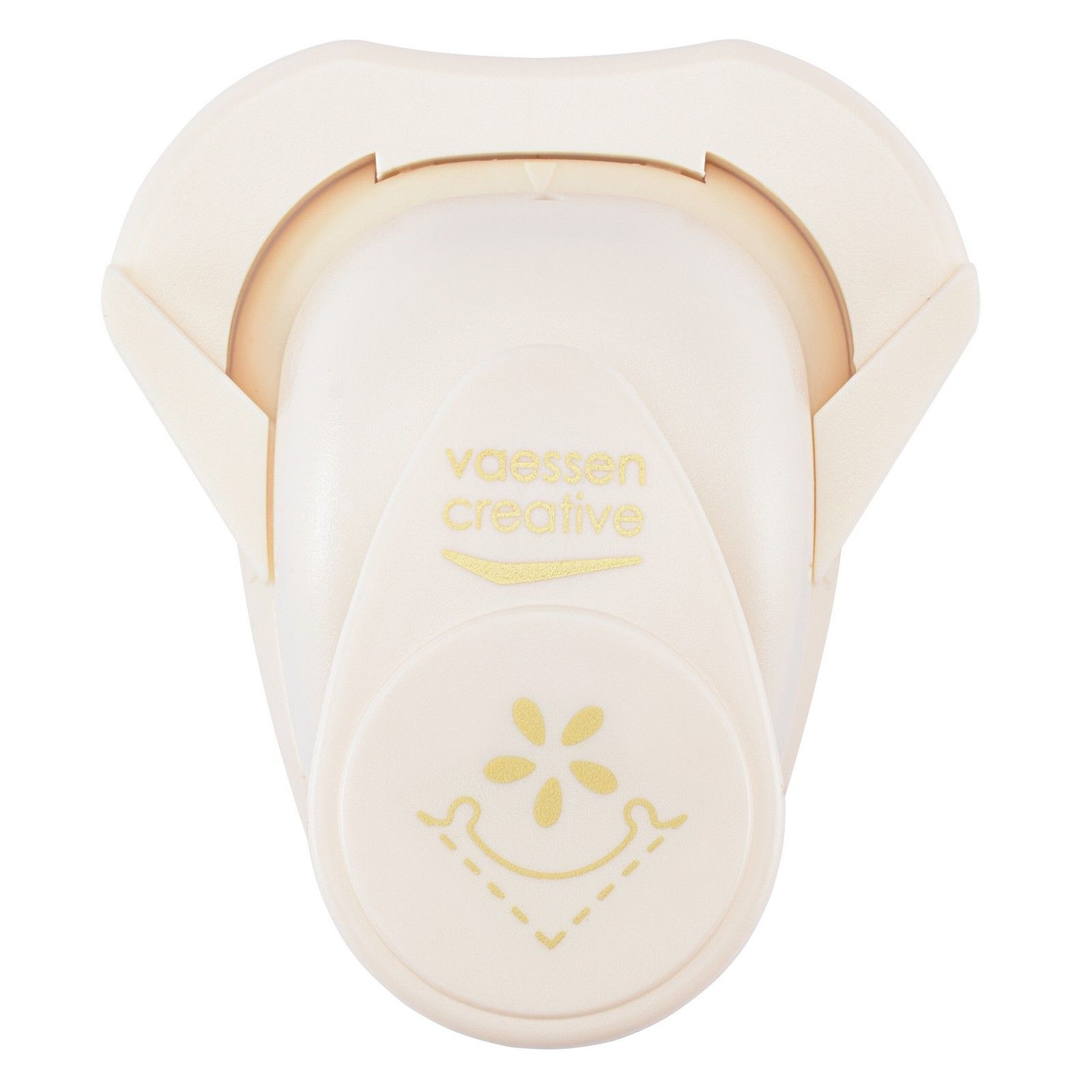 Vaessen Creative - 4-in-1 Eckenstanzer - Retro Etiketten - Vaessen