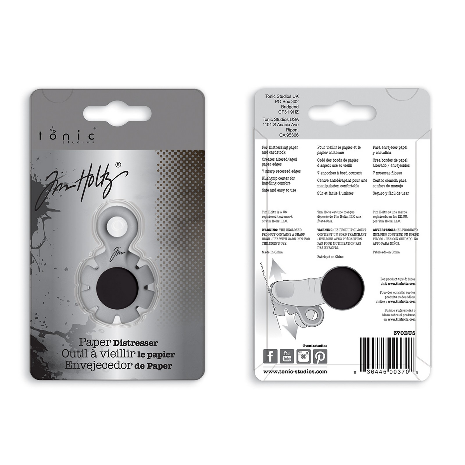 Tim Holtz - King Of All Things Distressed - Working With Ranger Products