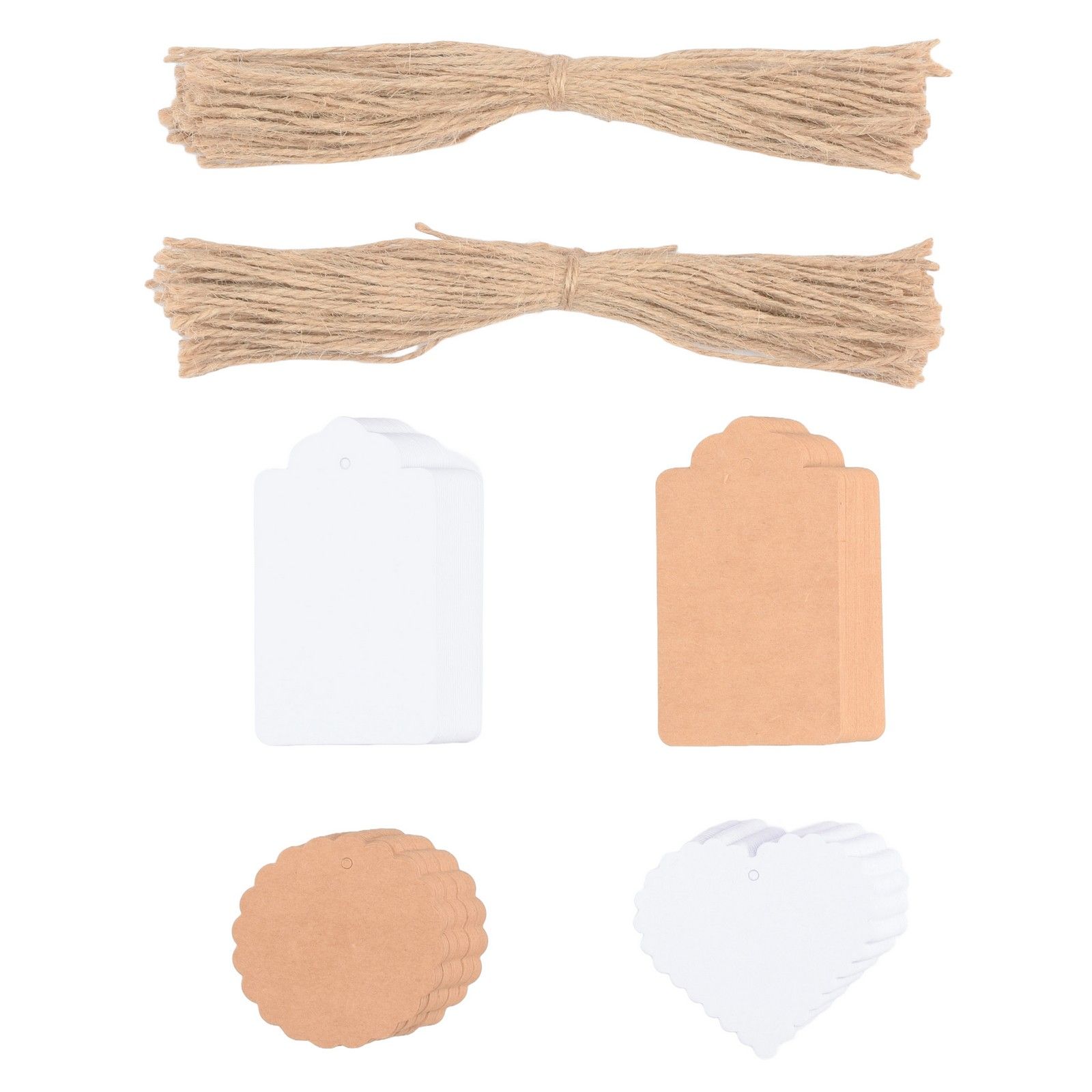 Florence • Cardstock Gift Tags & Scalloped Labels 250g 200x