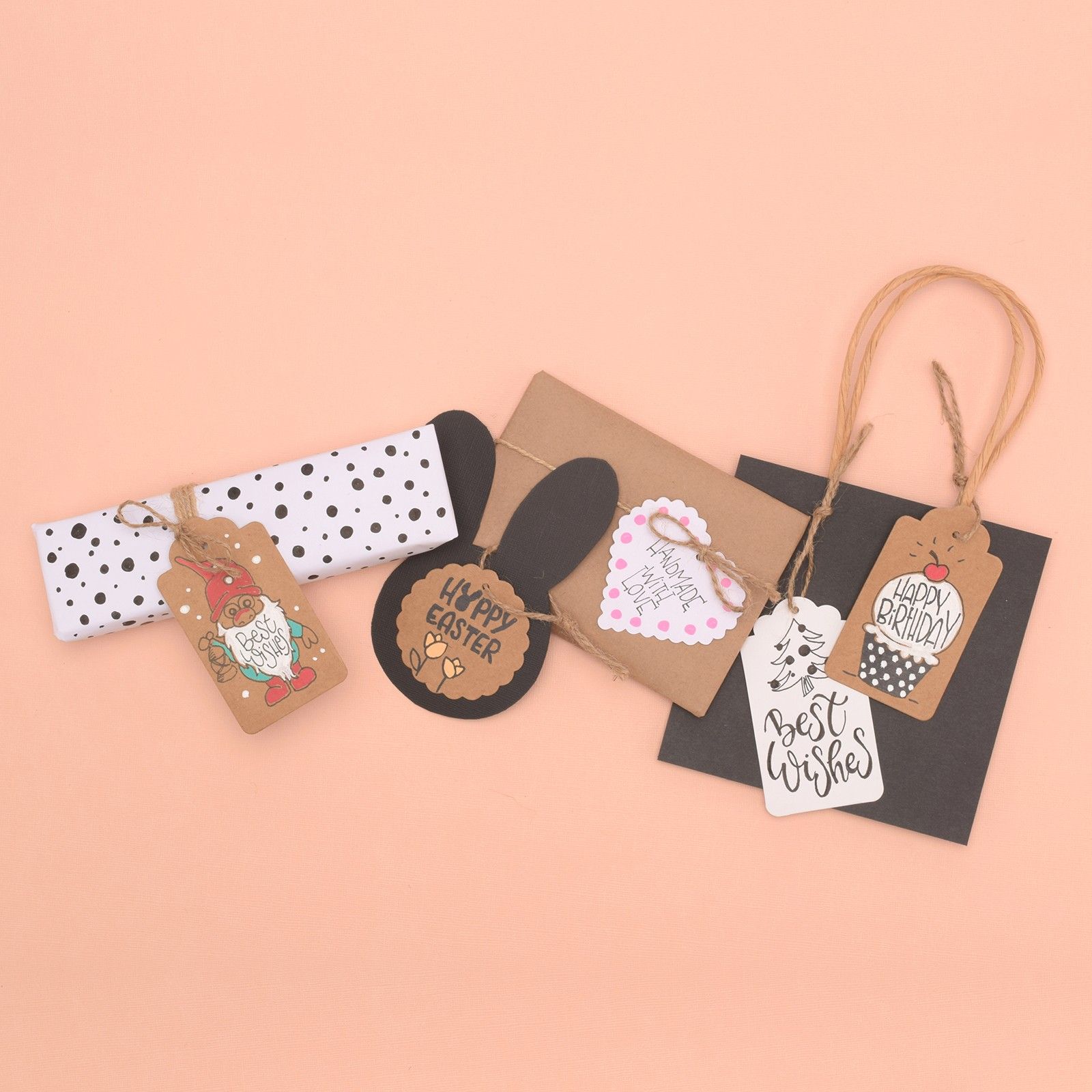 Florence • Cardstock Gift Tags & Scalloped Labels 200 sheets