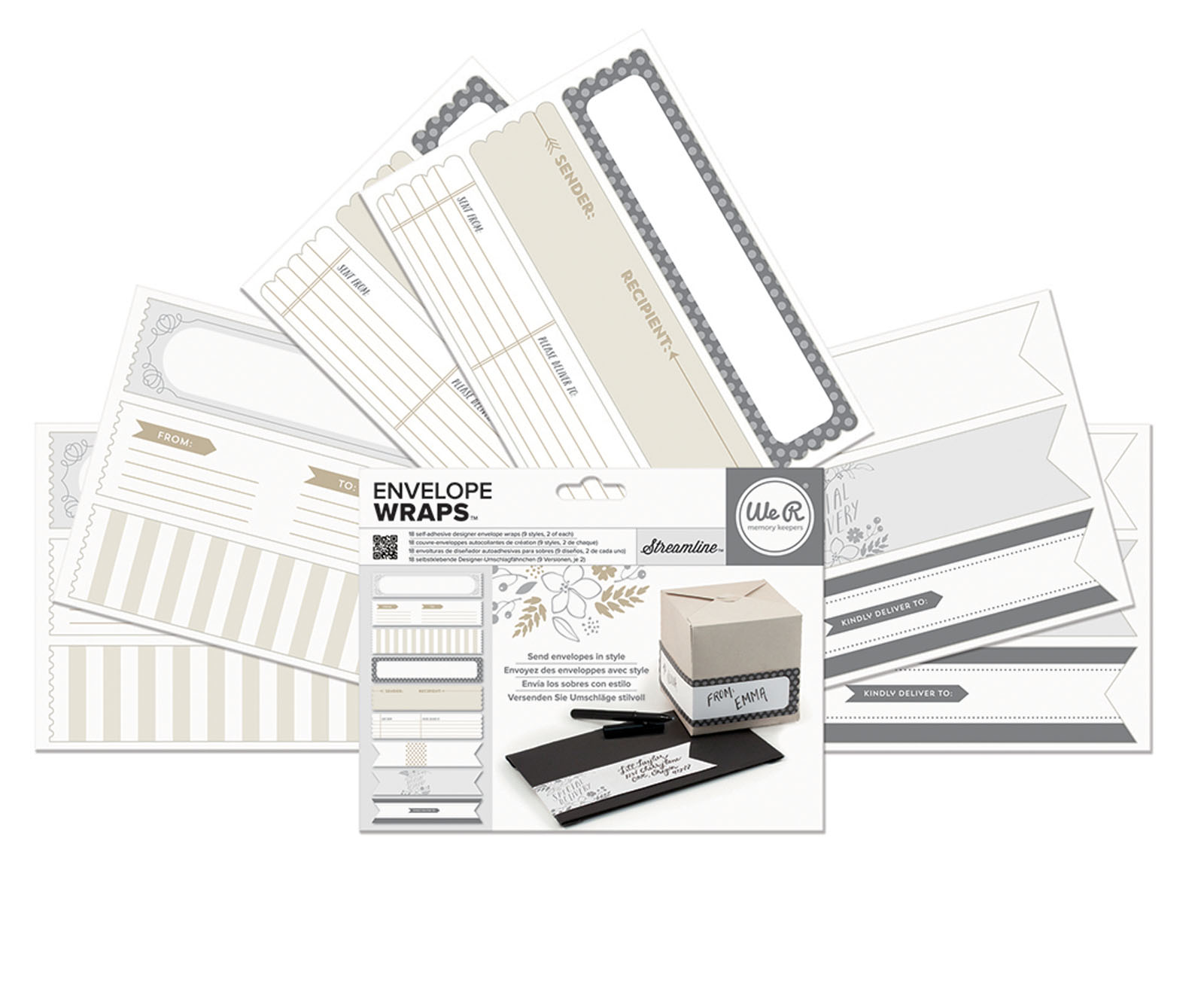 We r makers slimline card punch board