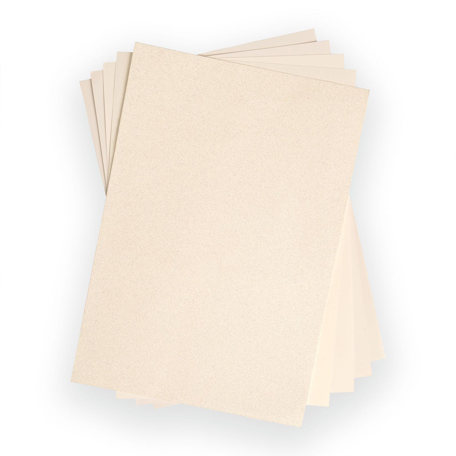 Sizzix Surfacez Cartoncino Colorato A4 - 40 Fogli, 10 Colori Estivi, Per Crafting E Fustellatura, Multicolore