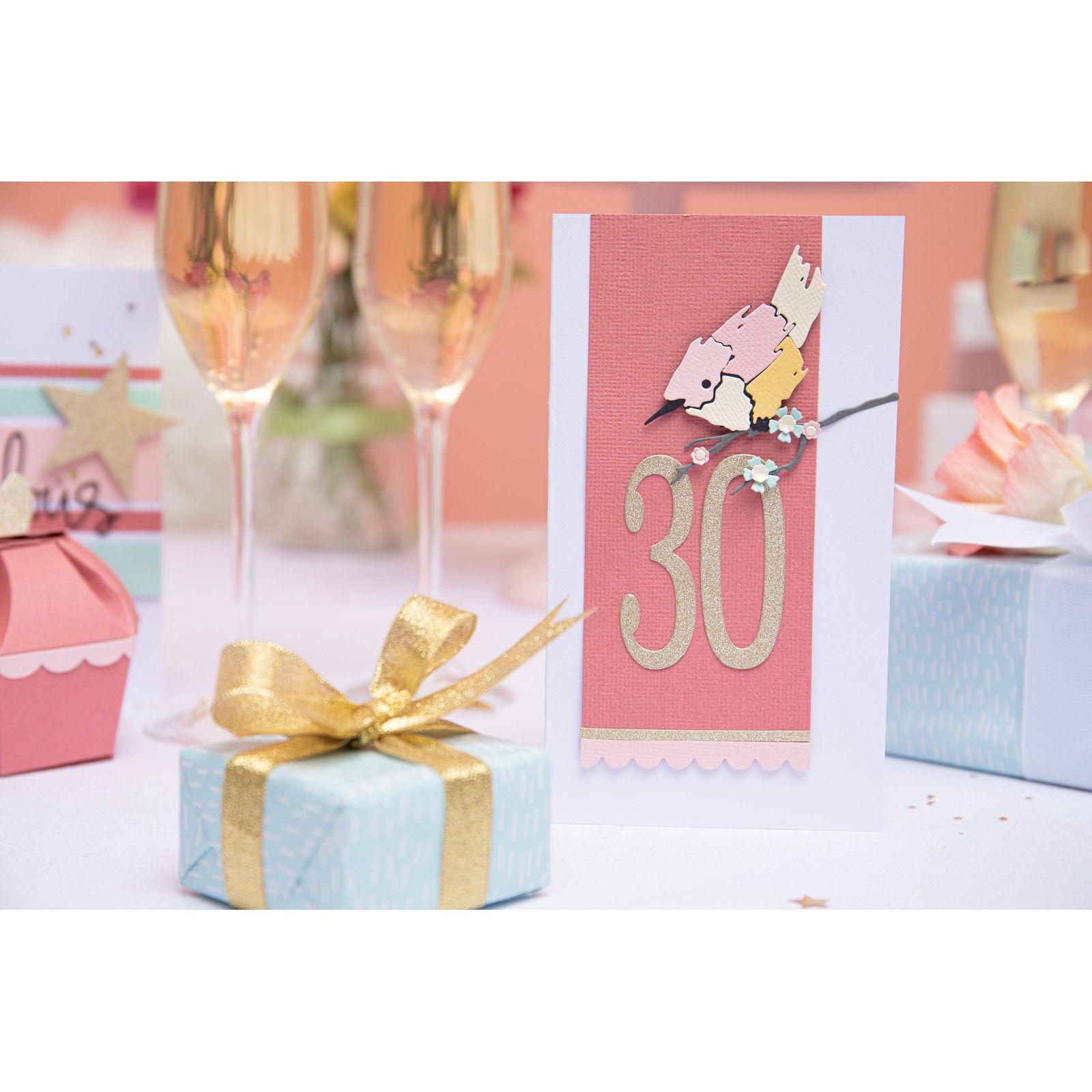 Sizzix 665194 - Fustella per uccelli Bigz, di Kath Breen