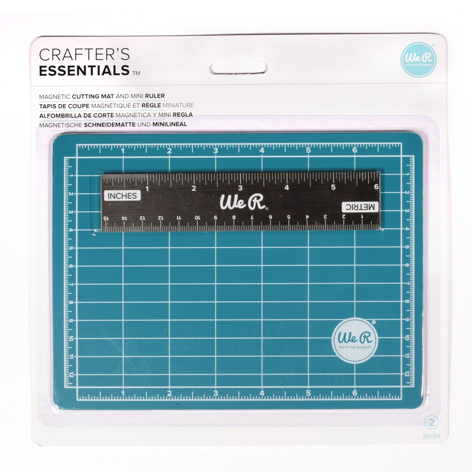 We R Makers • Mini Magnetic Mat & Ruler