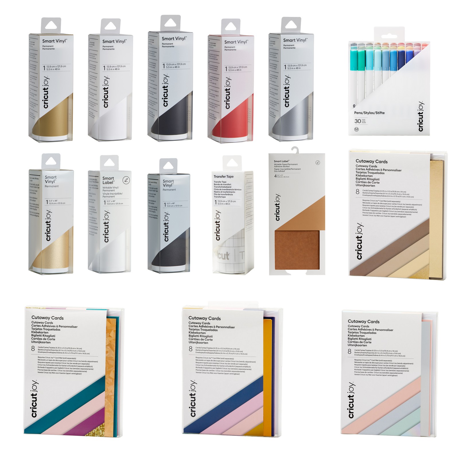 Cricut Joy • Papier & Vinyl Premium Bundle, Vinyl For Cricut Joy