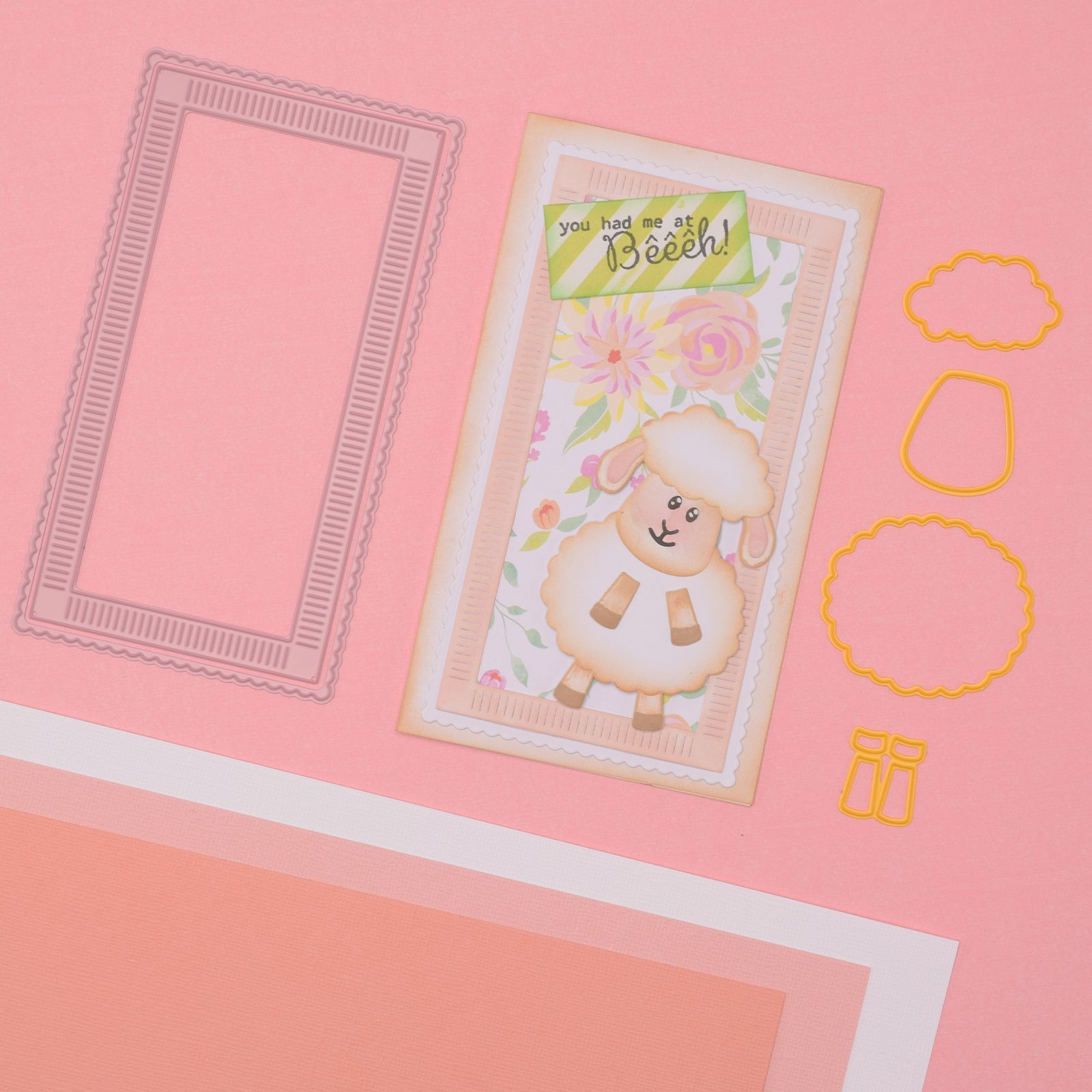 Nellie's Choice Clear Stamps - Small Animals 7 Stück - Tier Stempel Für Karten & Scrapbooking