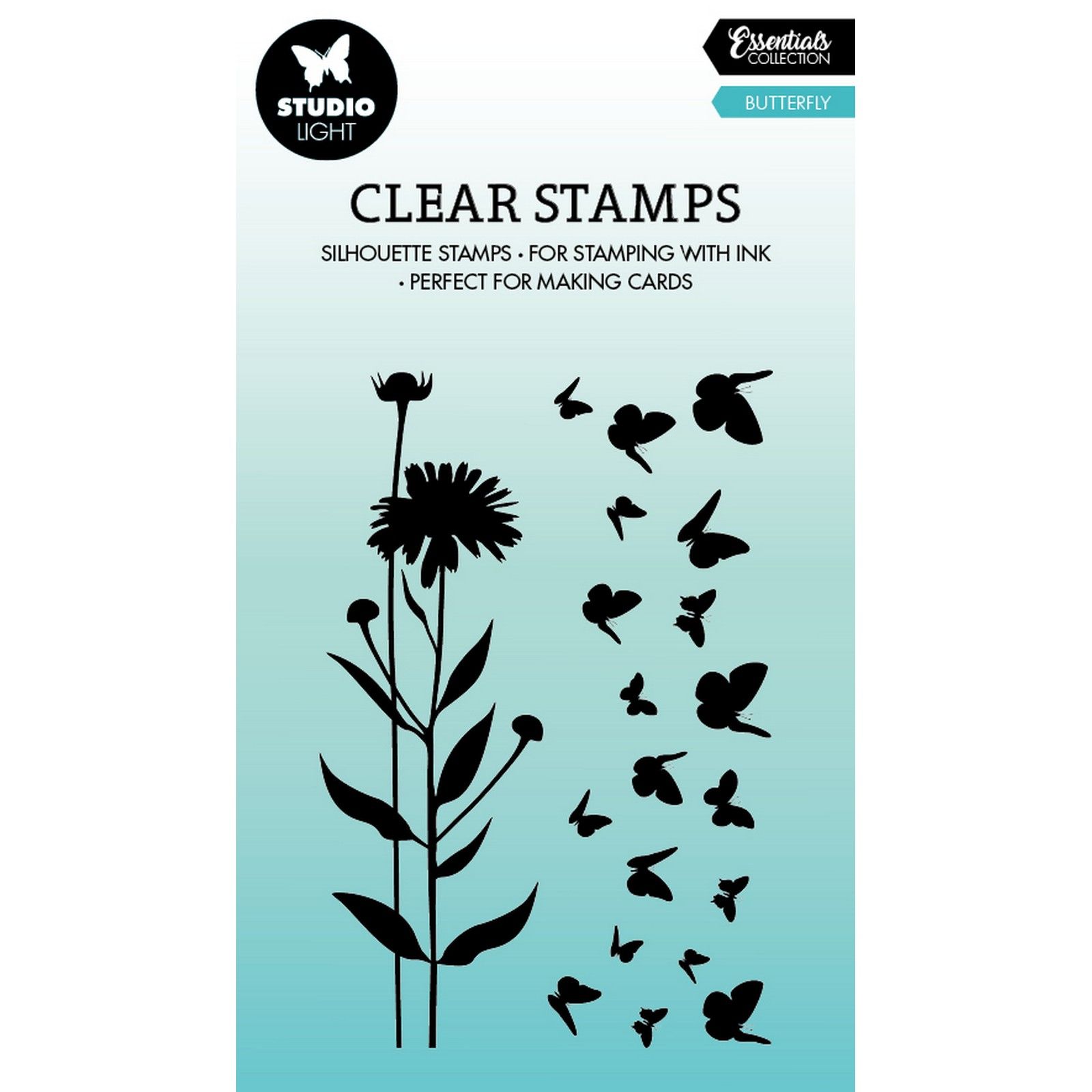 Studio Light • Essentials Clear Stamps Butterfly