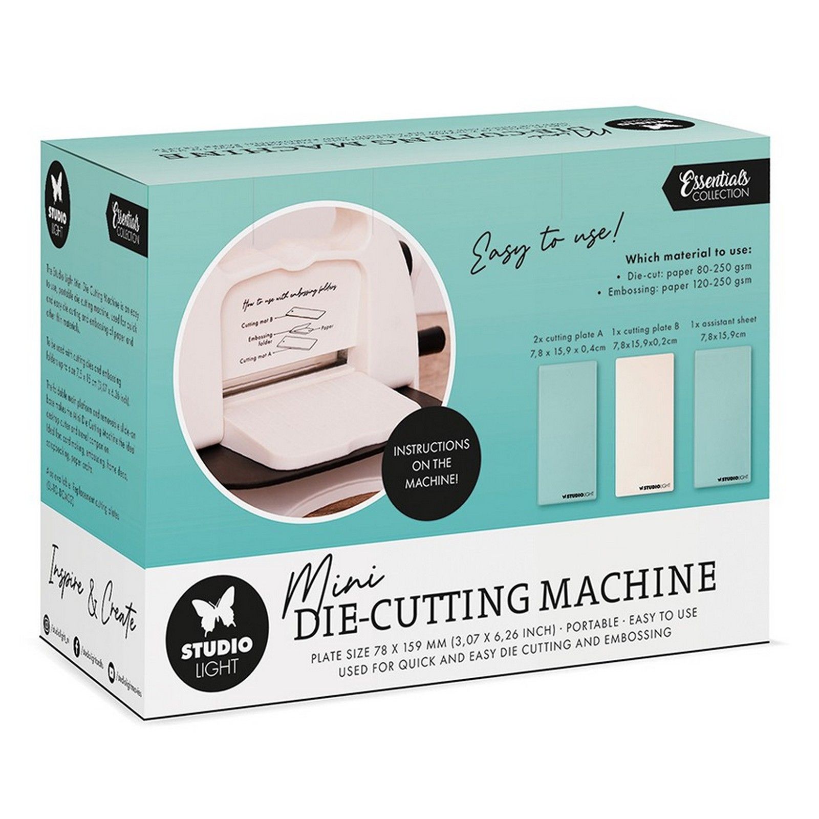 Studio Light • Essentials Mini DieCutting Machine