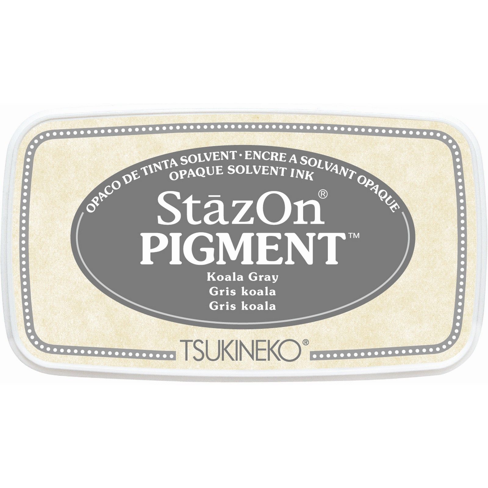 Tsukineko • StazOn Pigment Stempelkussen Koala Gray