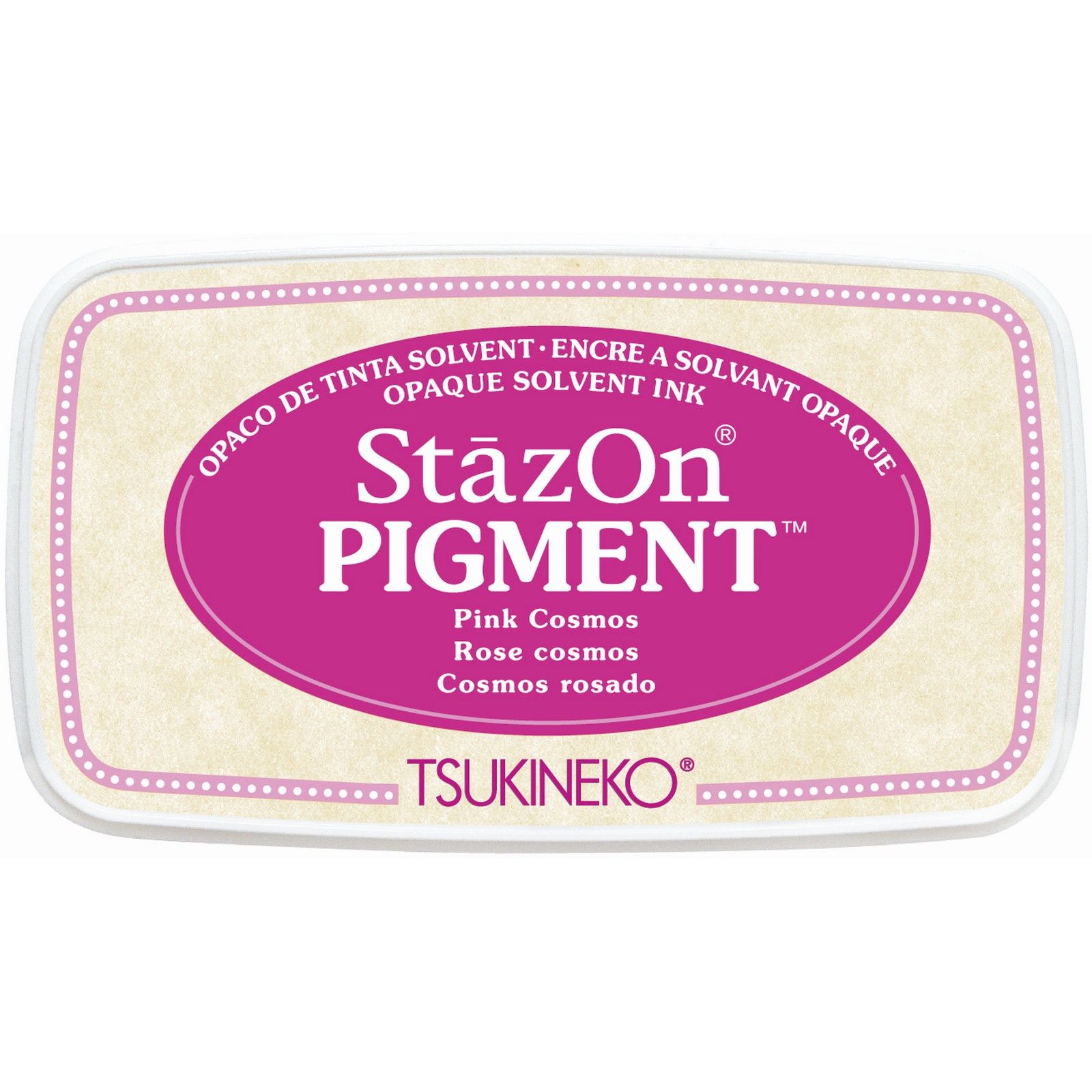 Tsukineko • StazOn Pigment Stempelkussen Pink Cosmos