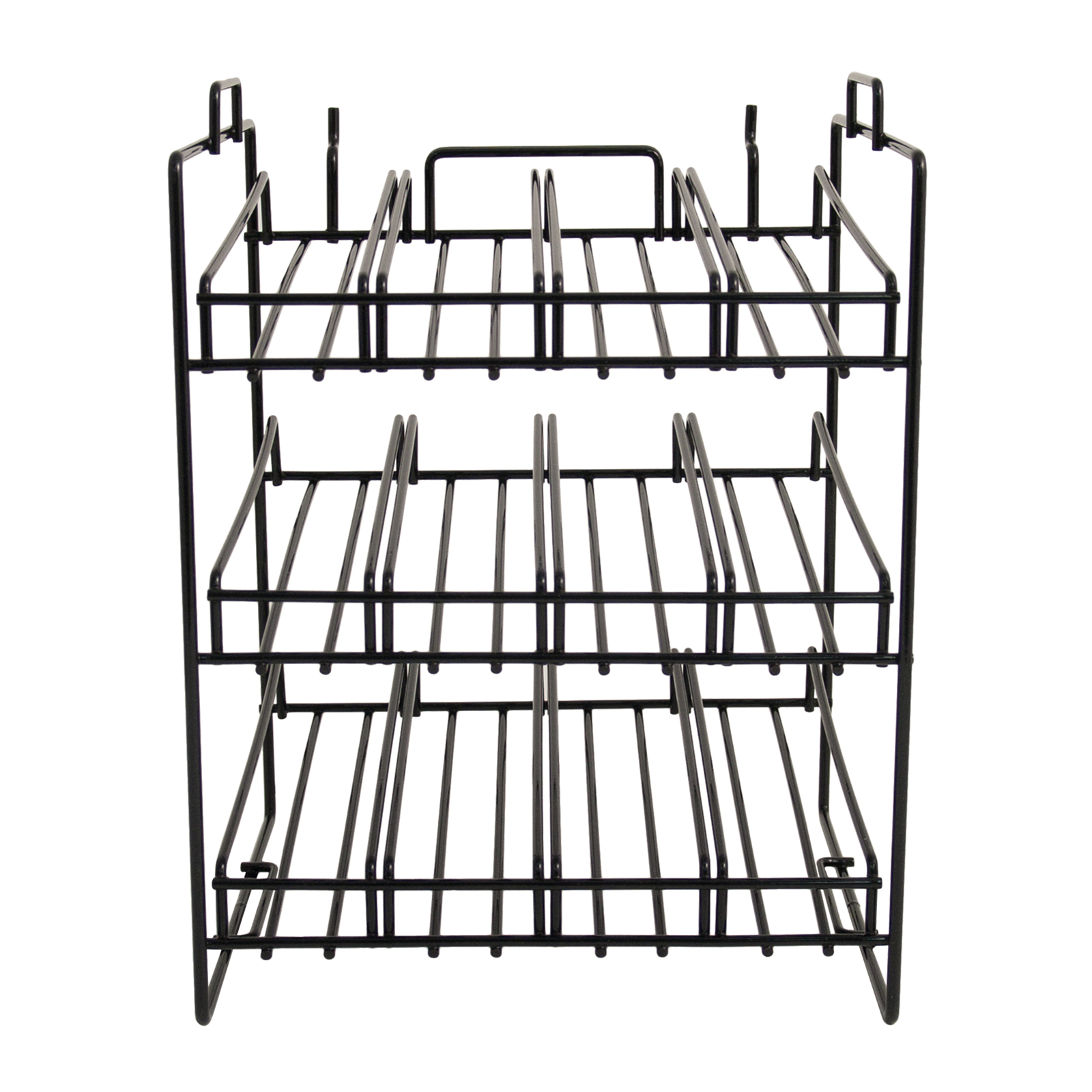 Glazed Rack Ranger • Distress Embossing Glaze empty wire rack